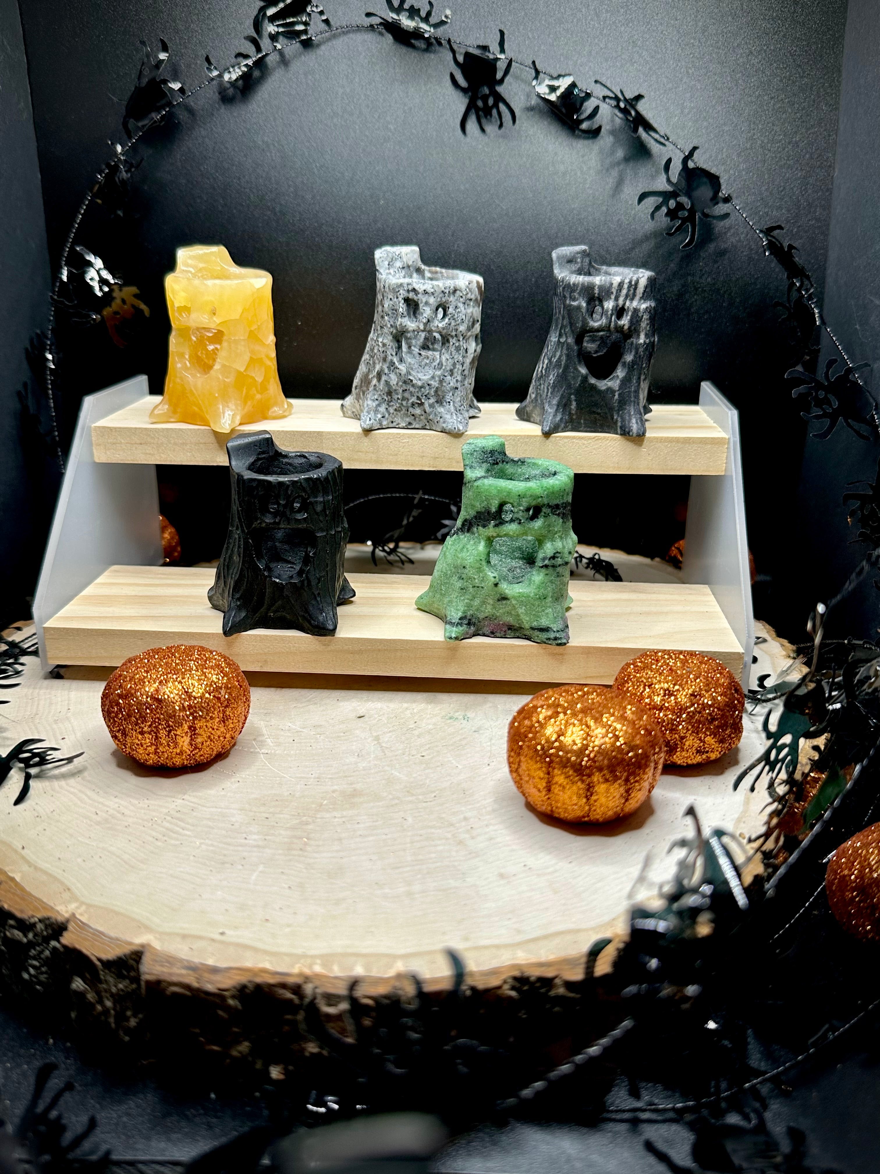 Spooky Tree Carvings