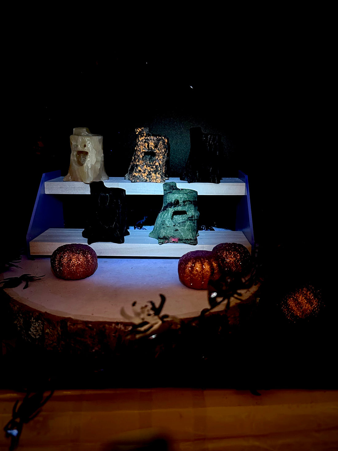 Spooky Tree Carvings