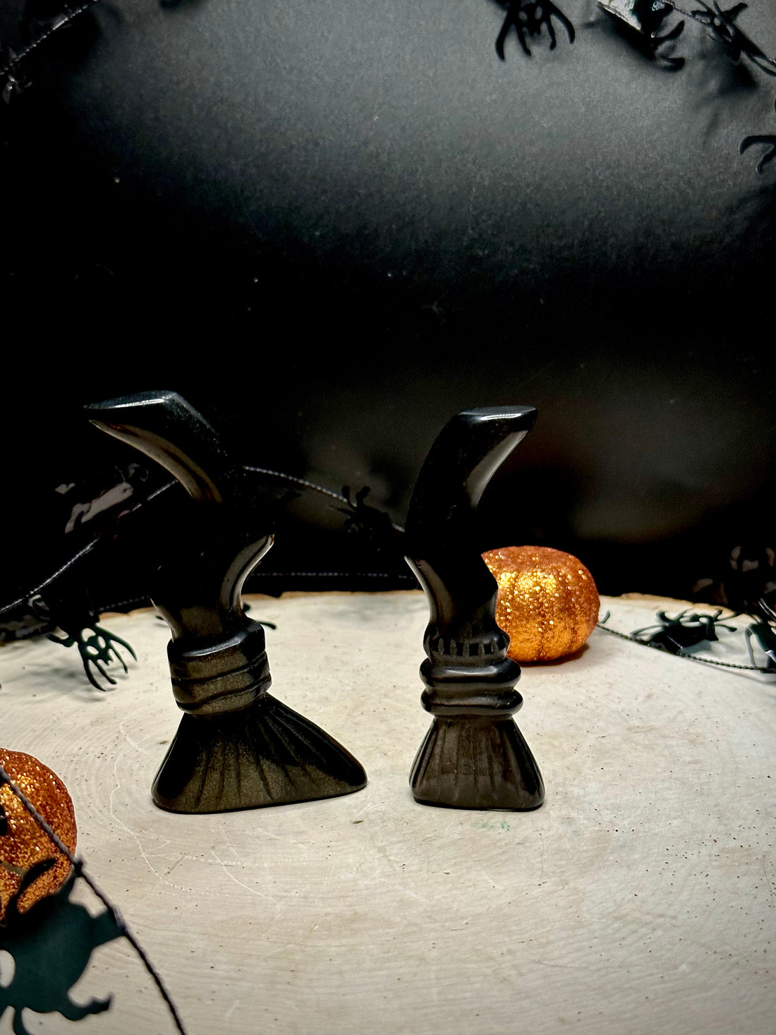 Broom Carvings
