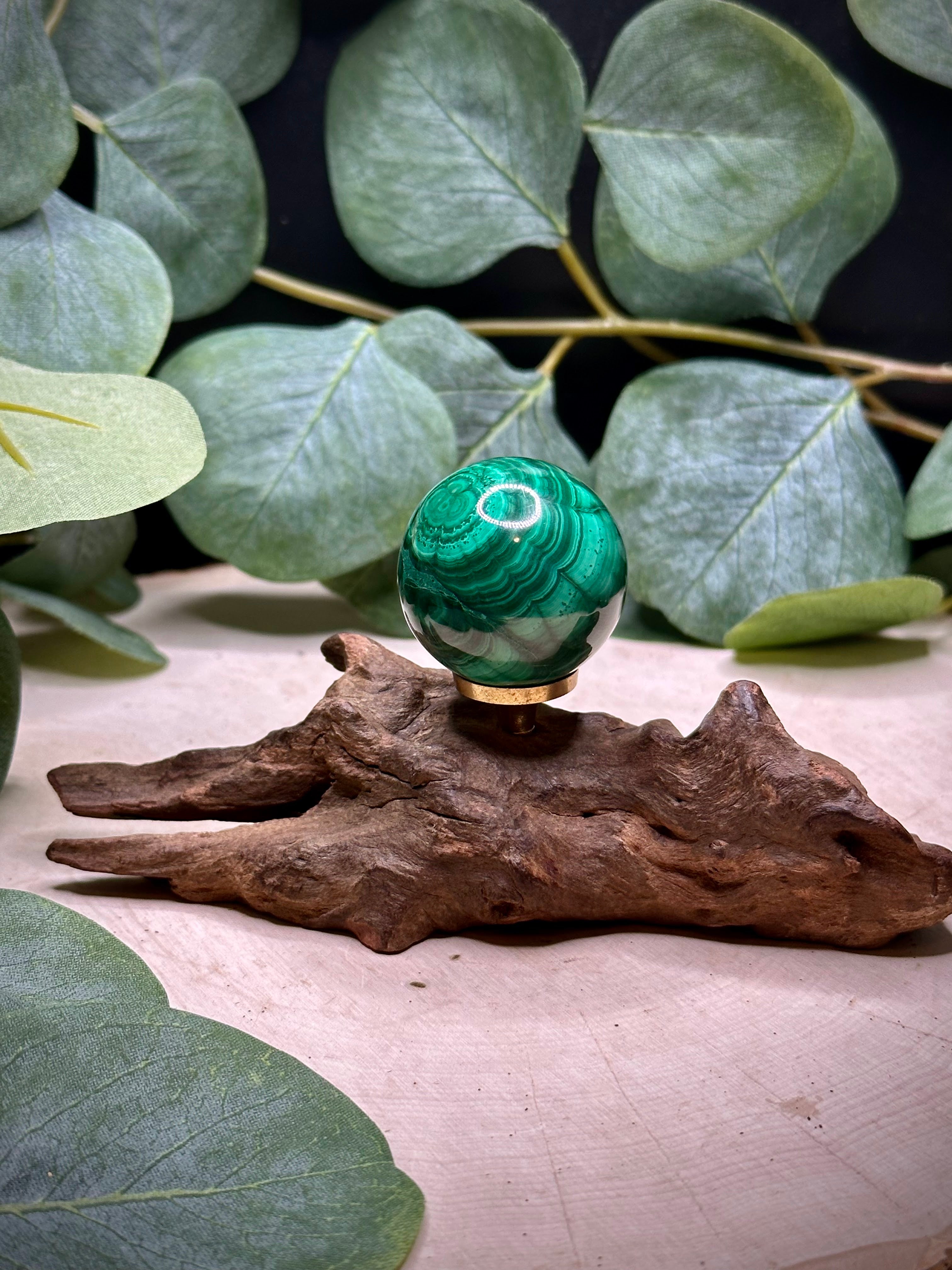 Malachite Spheres