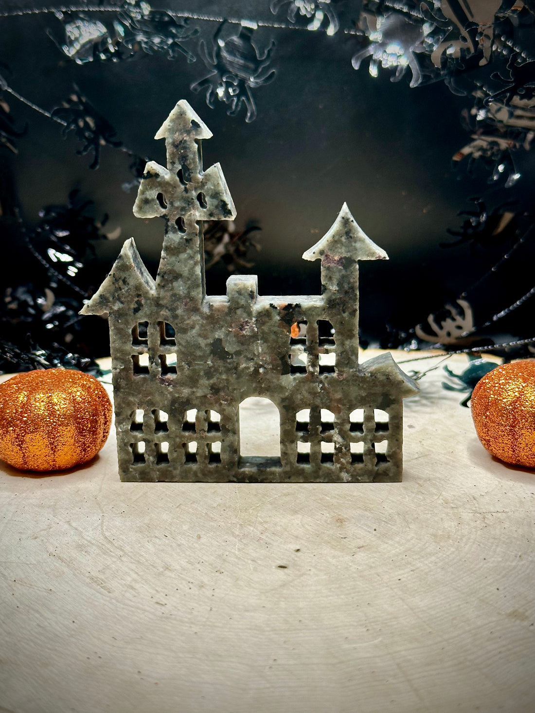 Yooperlite Haunted Castle Carving