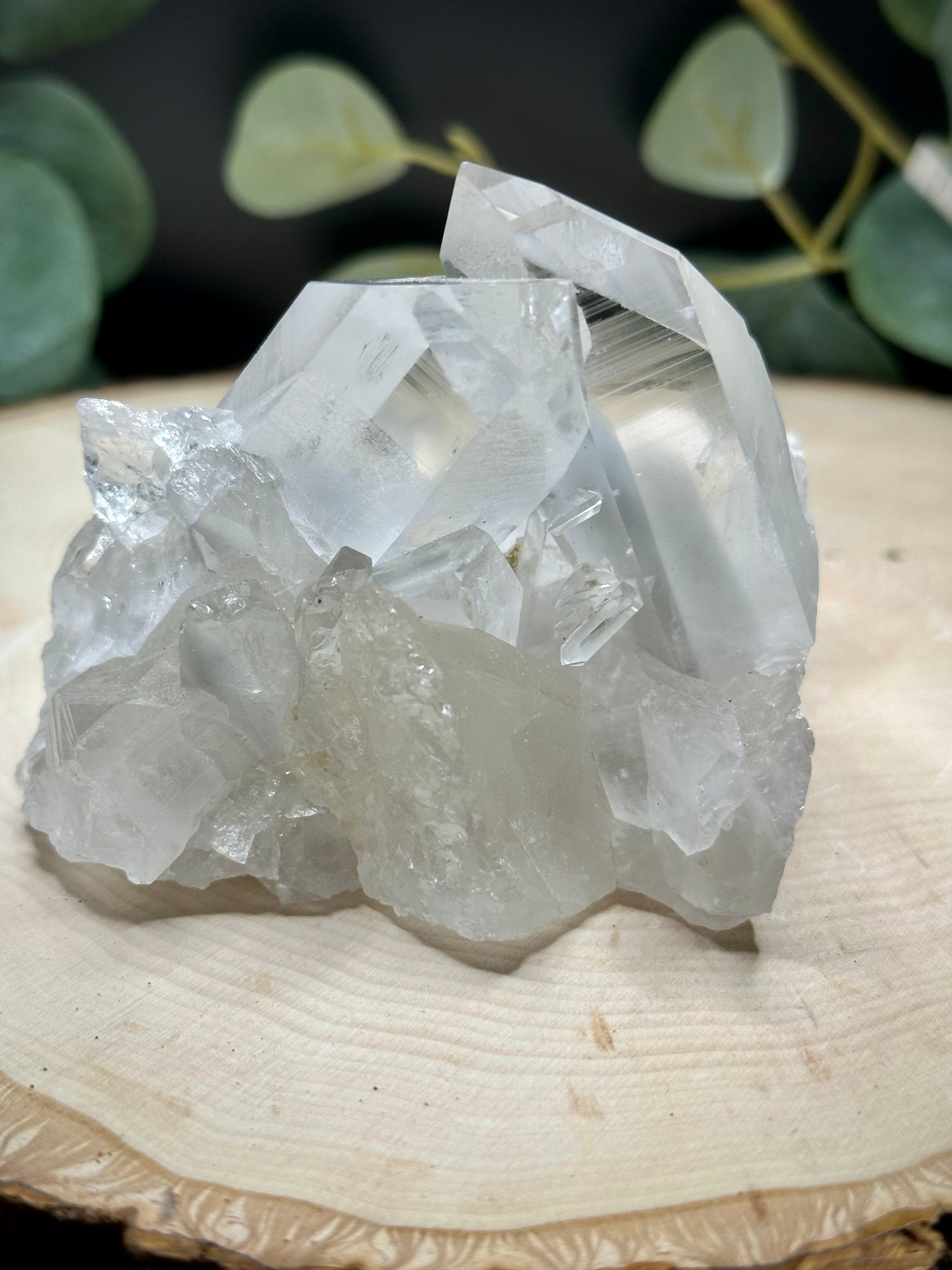 Quartz with Smoky Cluster Statement