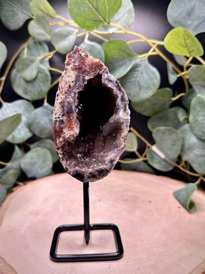 Amethyst Geodes on Stand