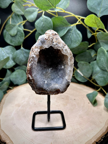 Amethyst Geodes on Stand