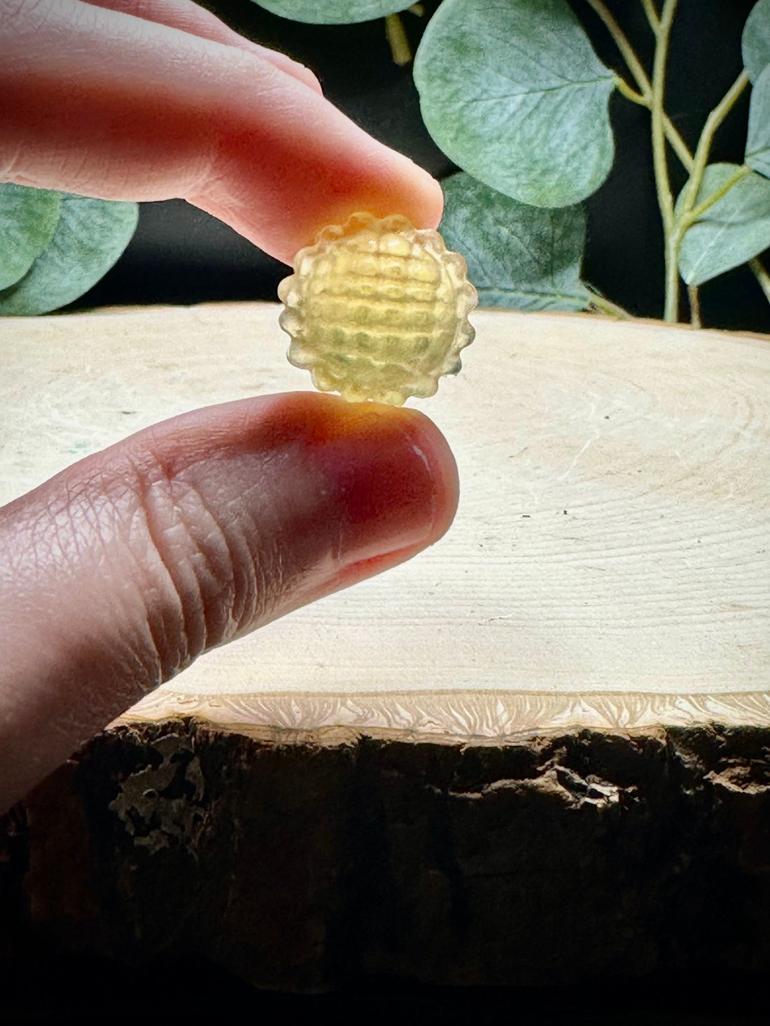 Mini Sunflower Carving