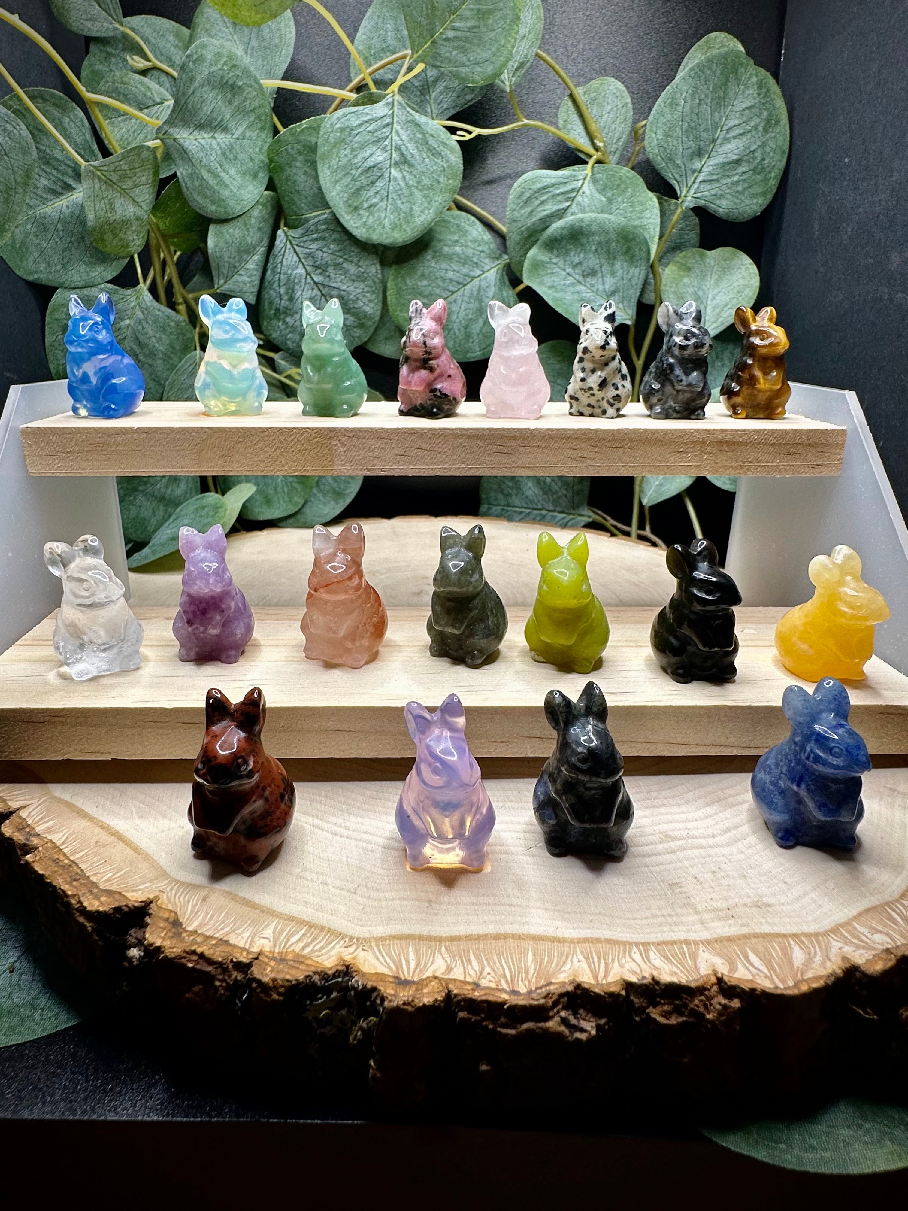 Mini Bunny Carvings Intuitively Chosen