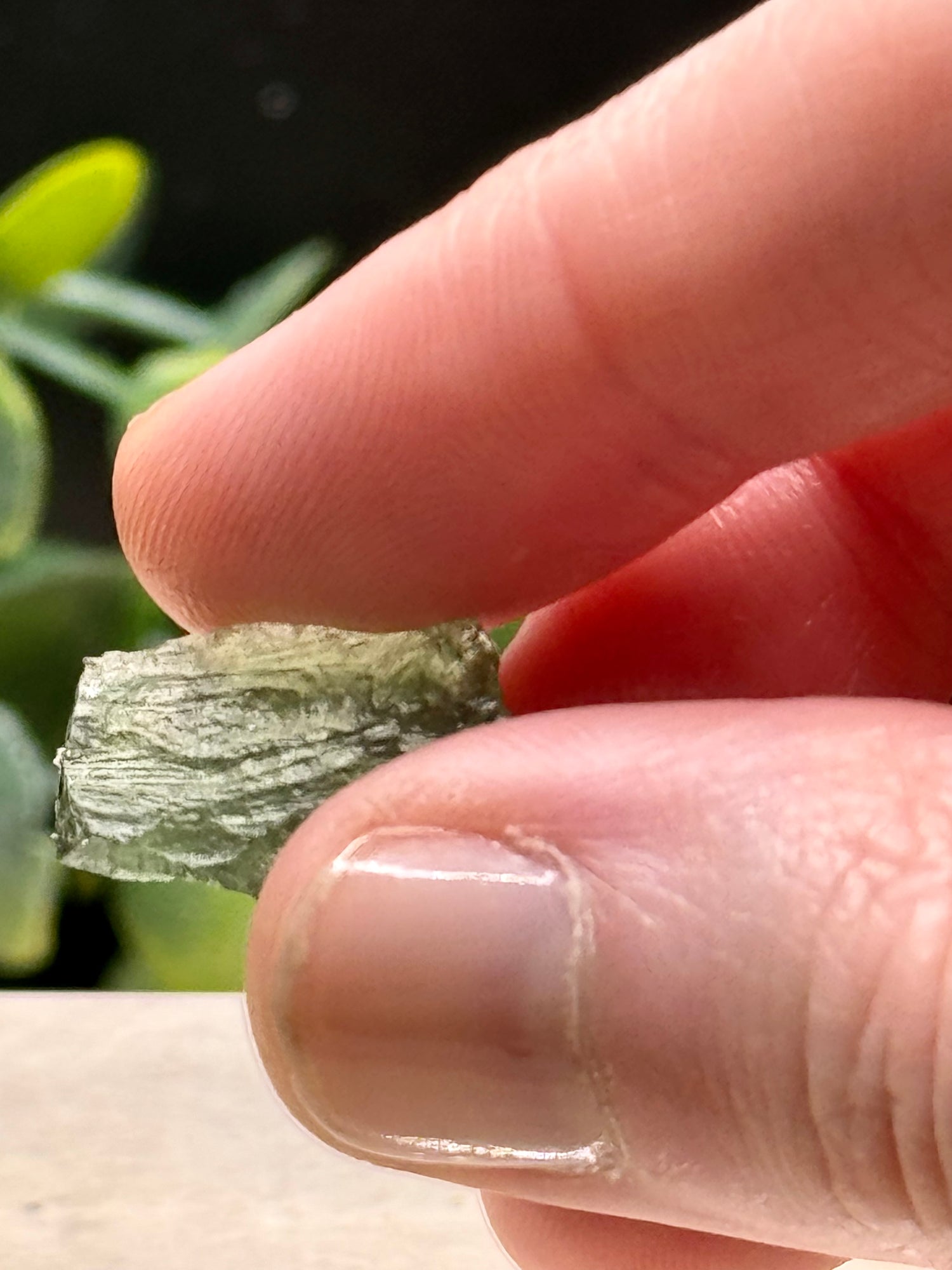 Moldavite Raw Forms