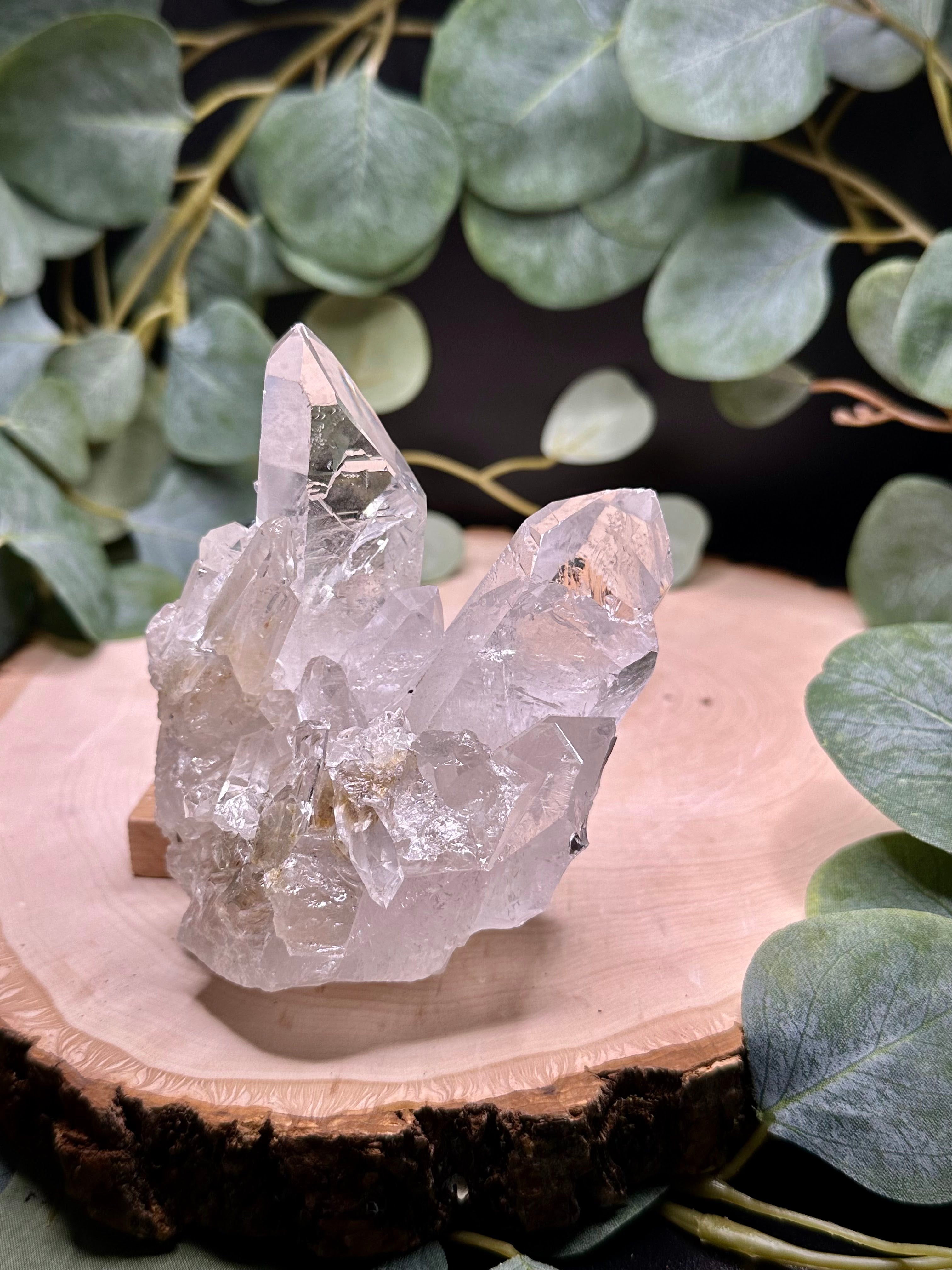 Brazilian Clear Quartz Small Clusters