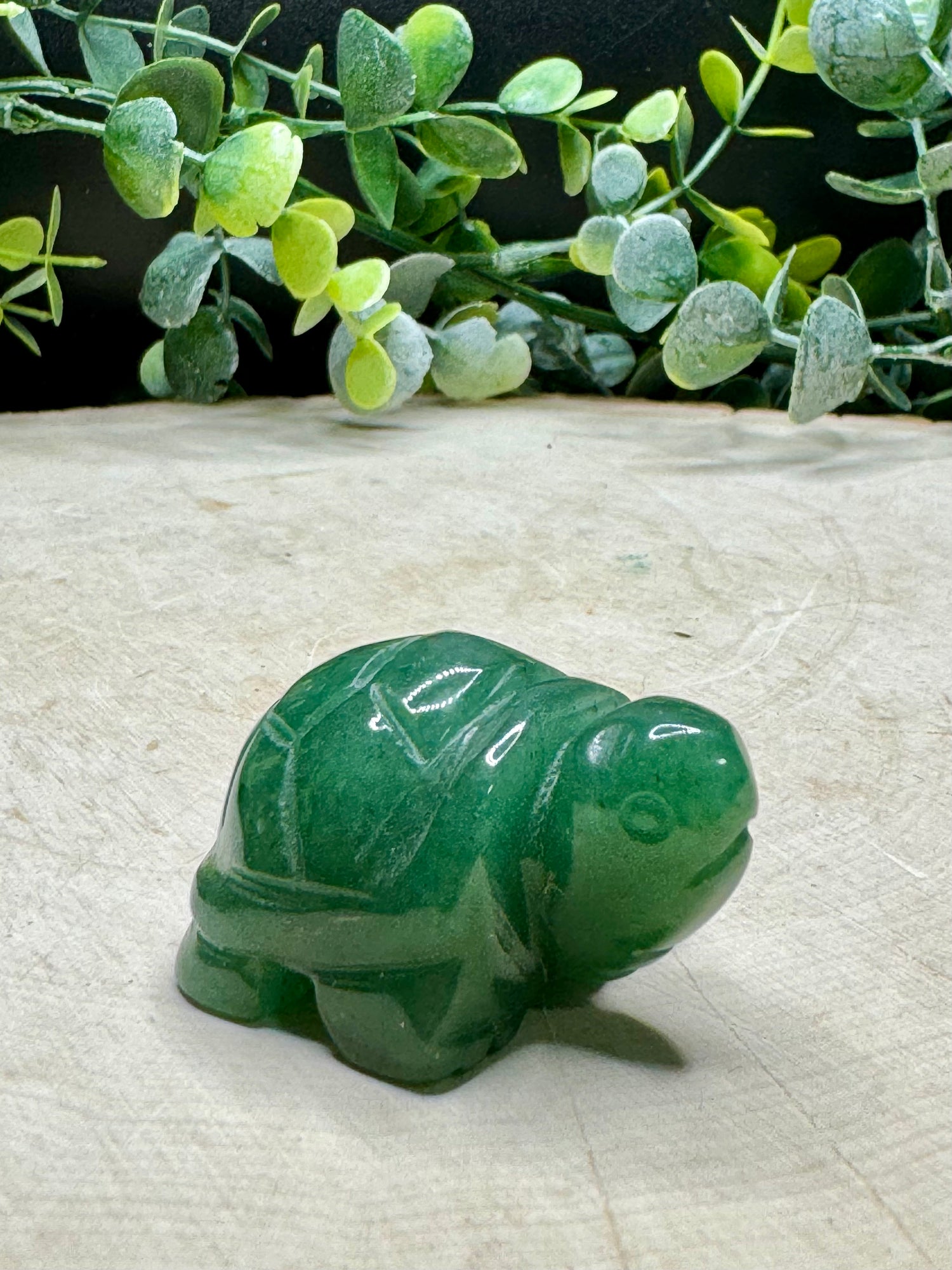 Green Aventurine Tortoise Carvings