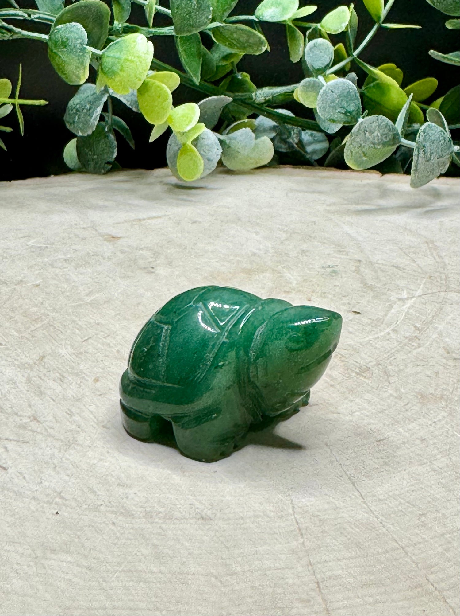 Green Aventurine Tortoise Carvings