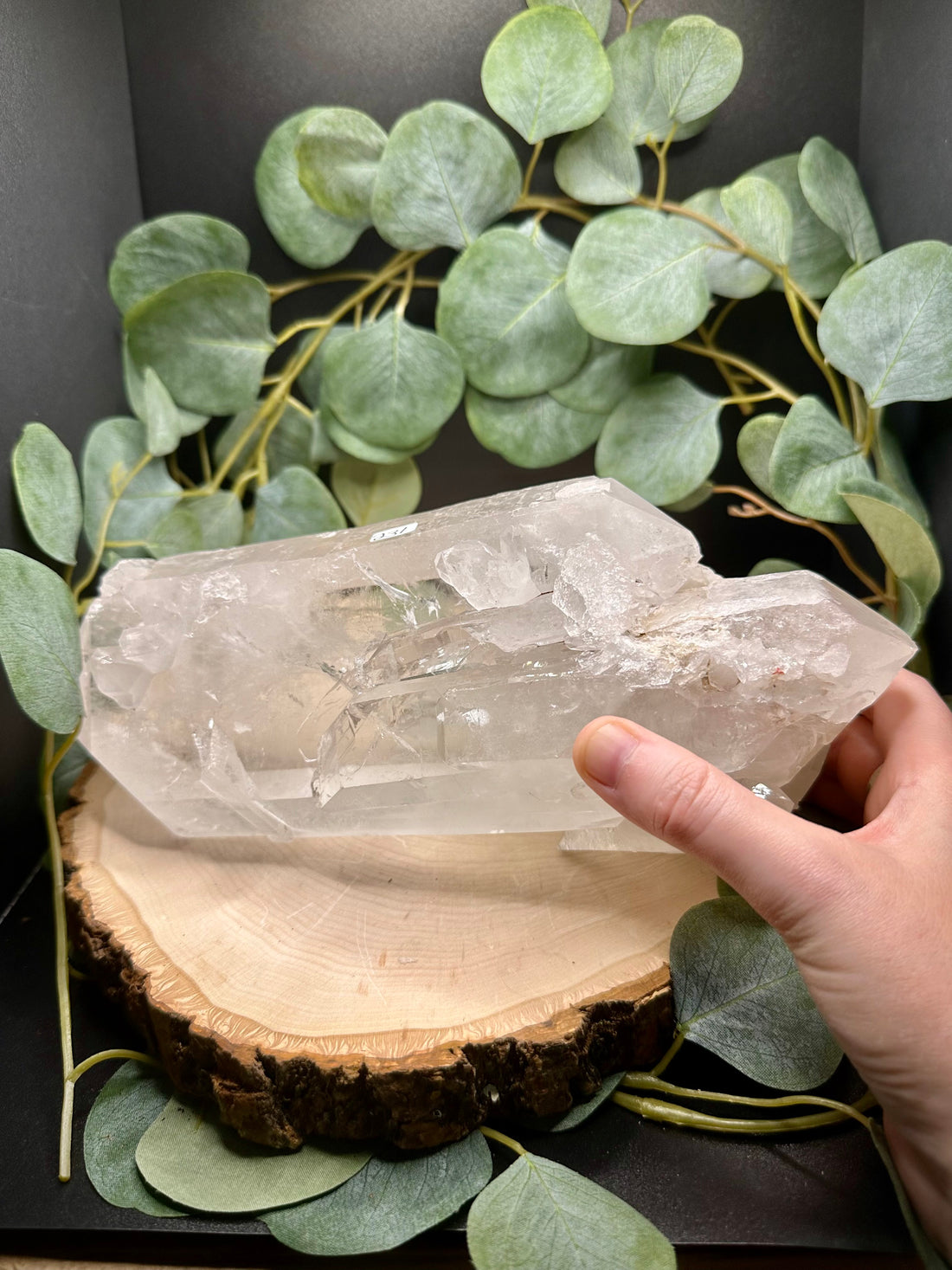 Brazilian Clear Quartz Statement Cluster 