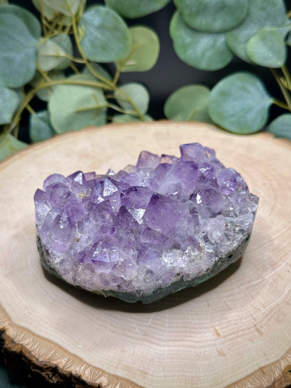 Brazilian Agate Amethyst Clusters