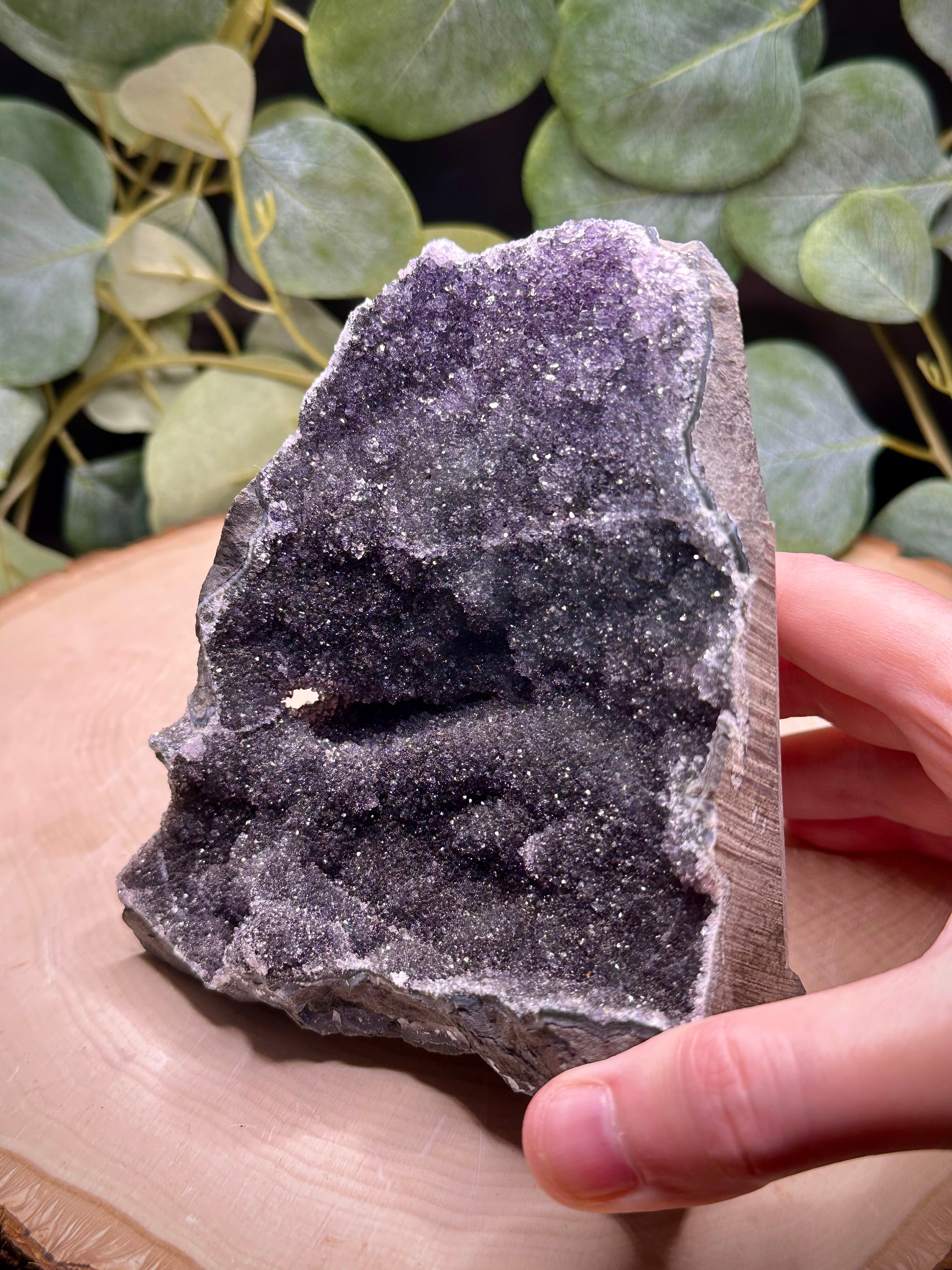 Brazilian Black Amethyst 