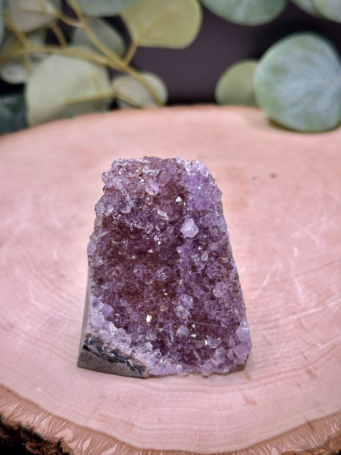 Brazilian Rainbow Amethyst Raw Clusters