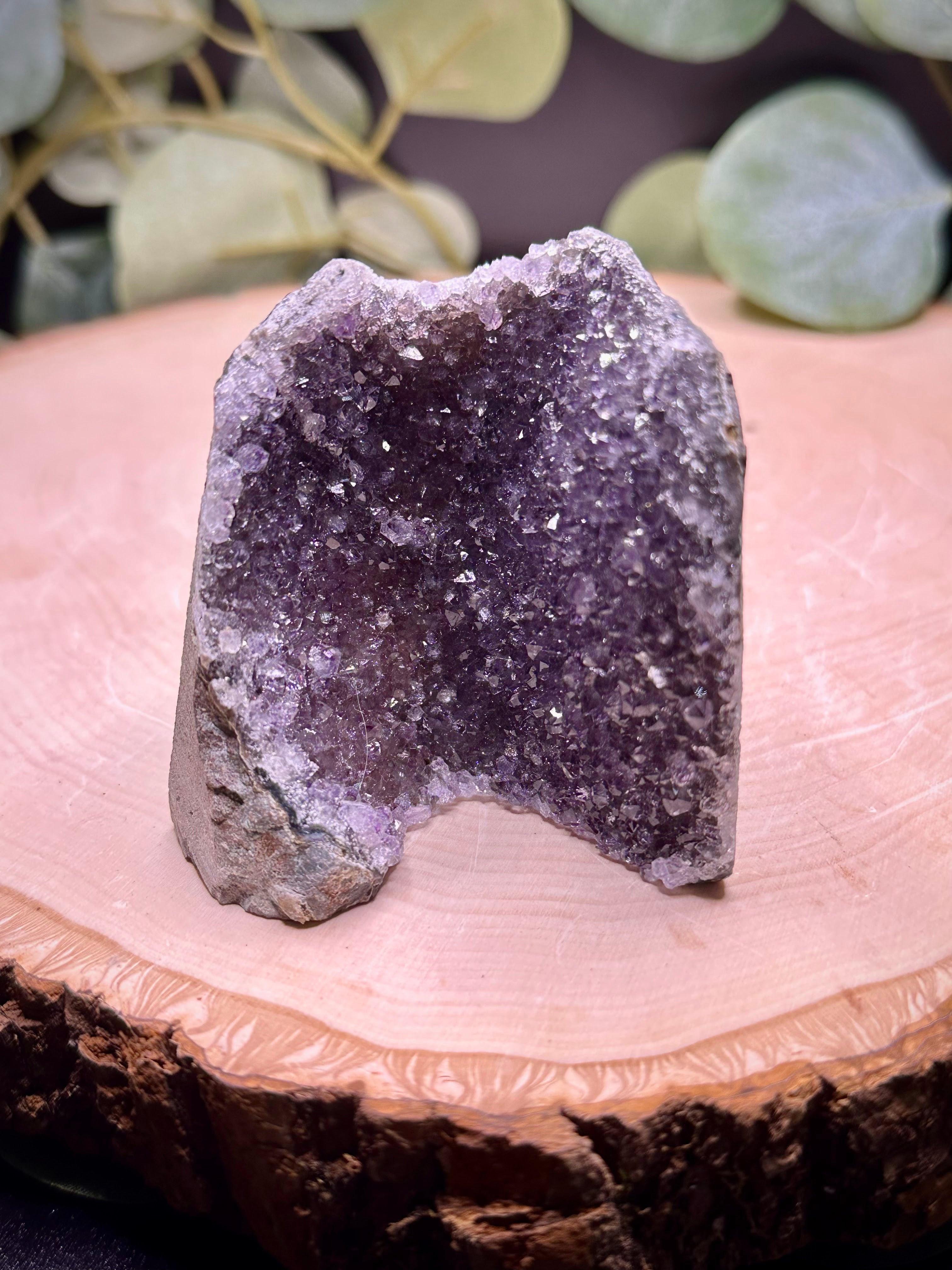 Brazilian Rainbow Amethyst Raw Clusters