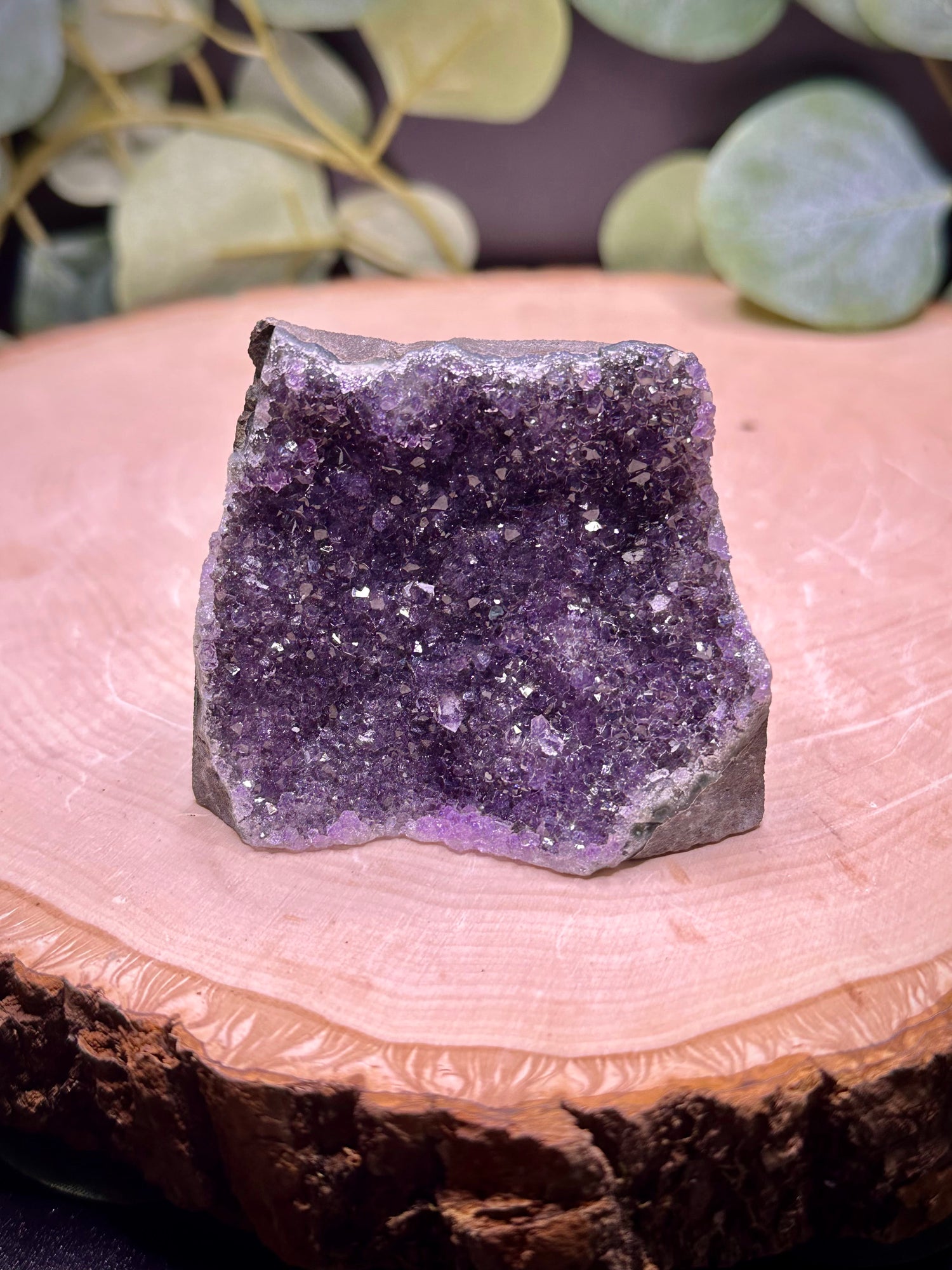 Brazilian Rainbow Amethyst Raw Clusters