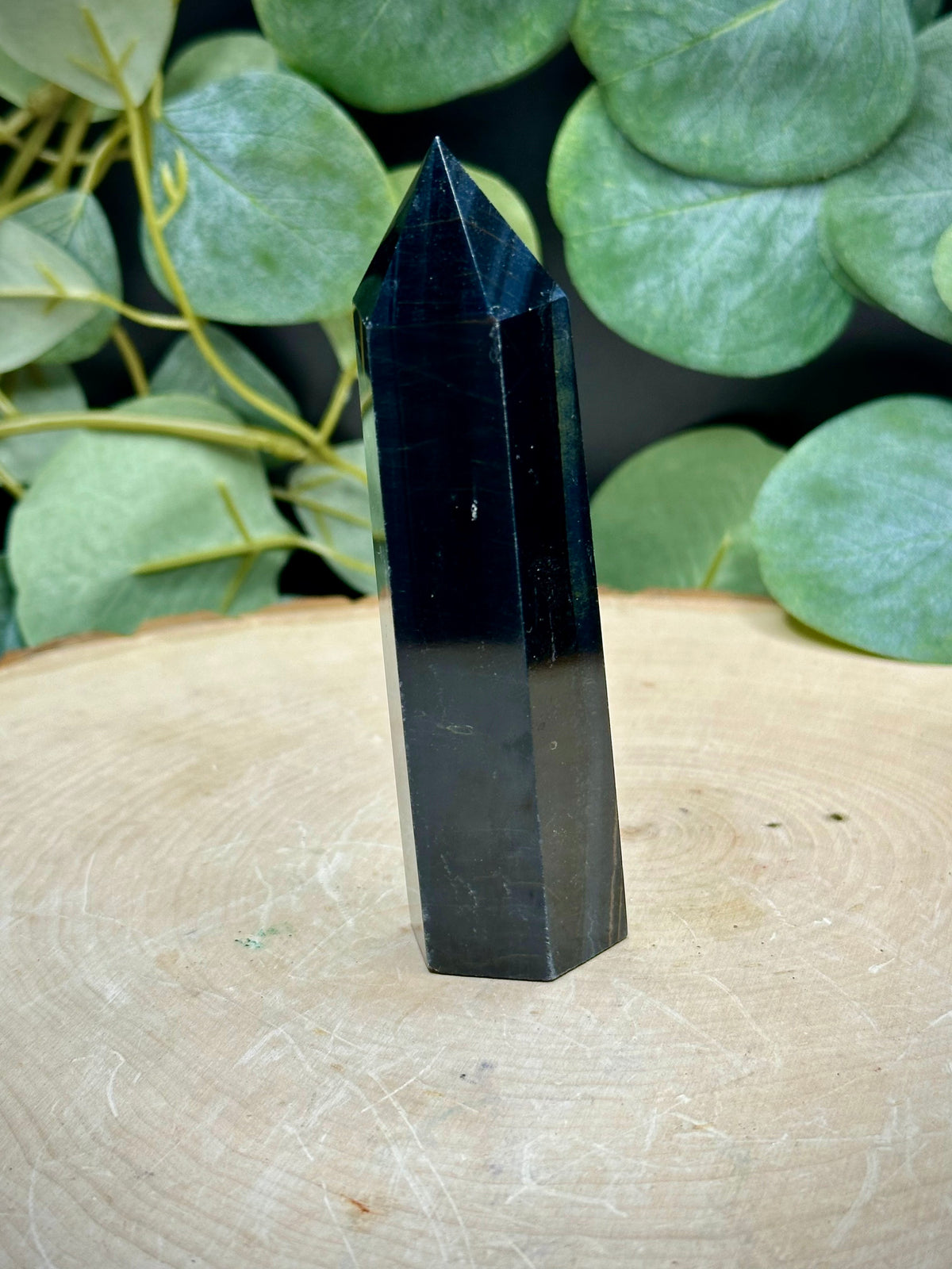 Blue Tiger’s Eye Towers | Hawk’s Eye Crystal Points - Still Water Crystals