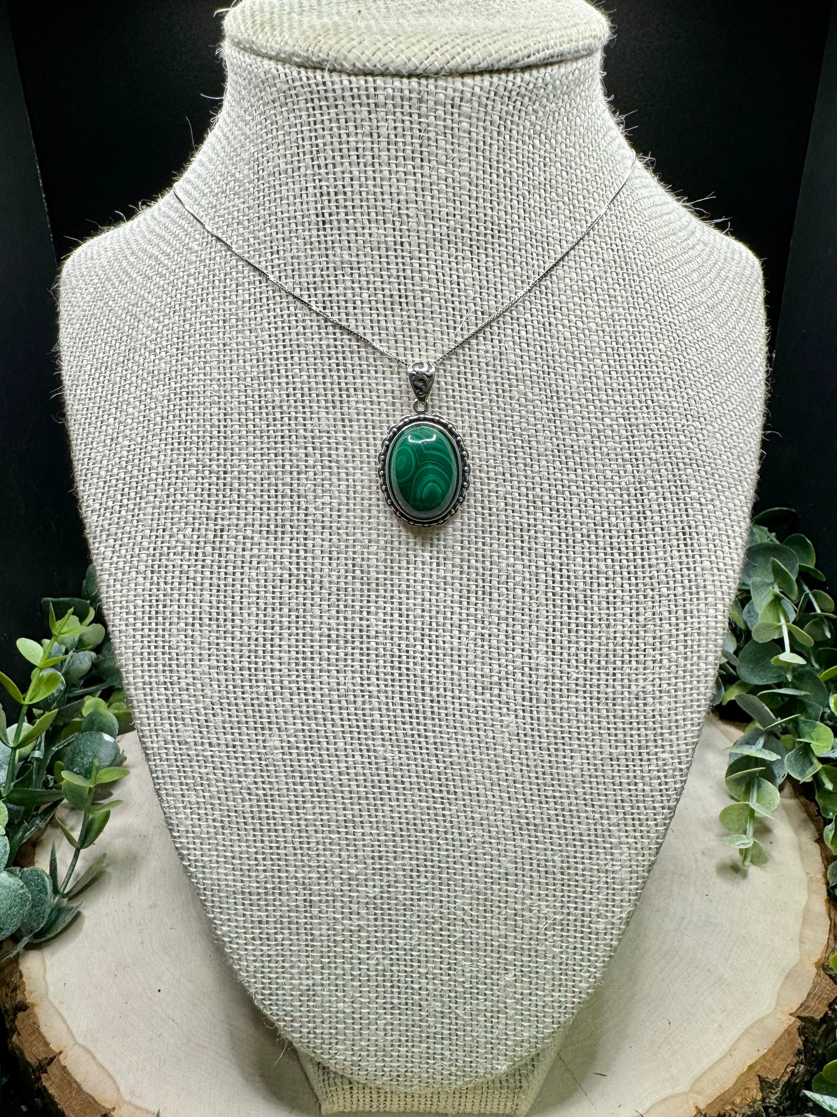 Malachite Pendants