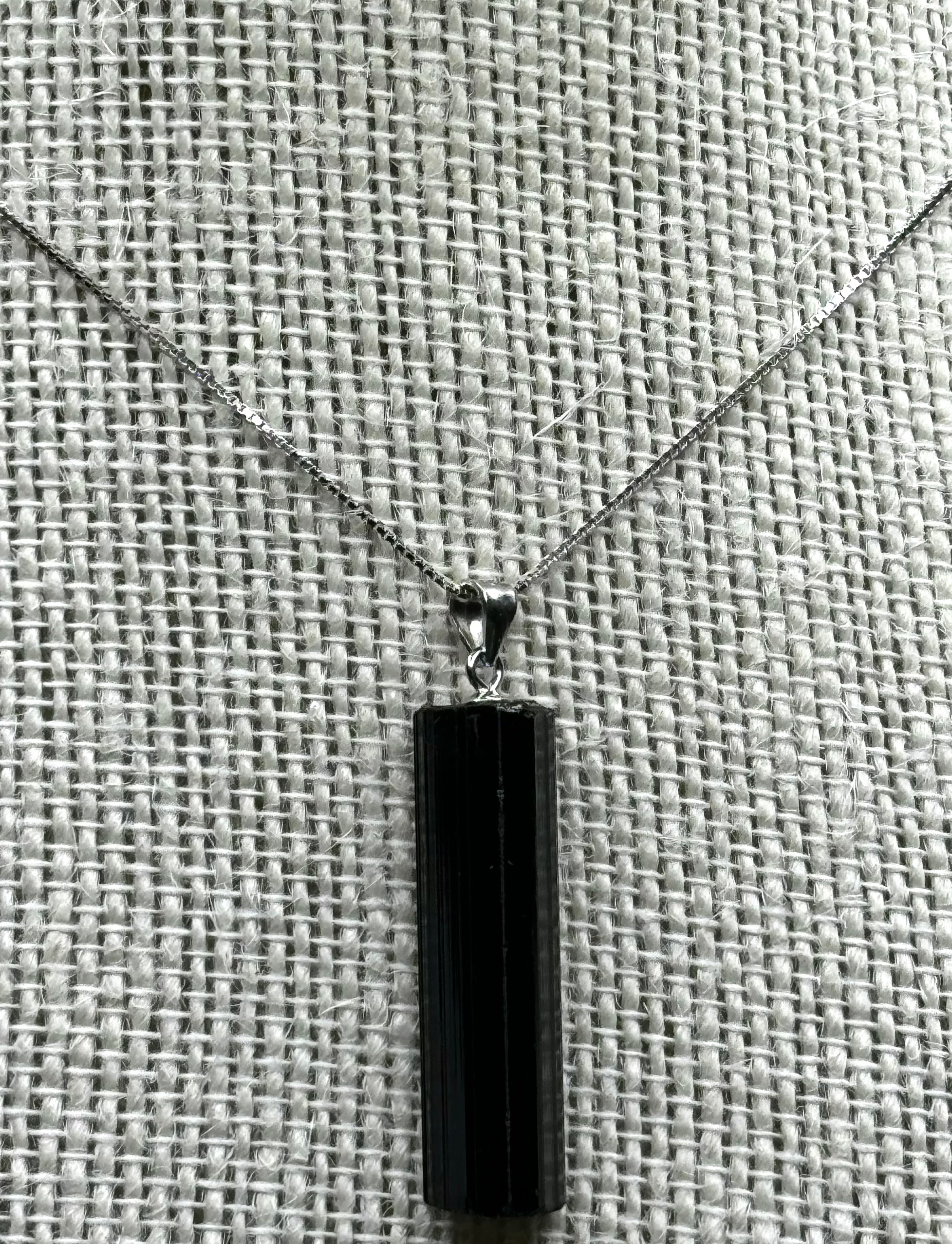 Black Tourmaline Pendant