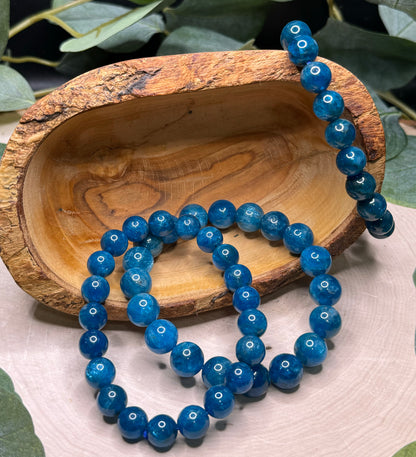 Blue Apatite 9mm Bracelets