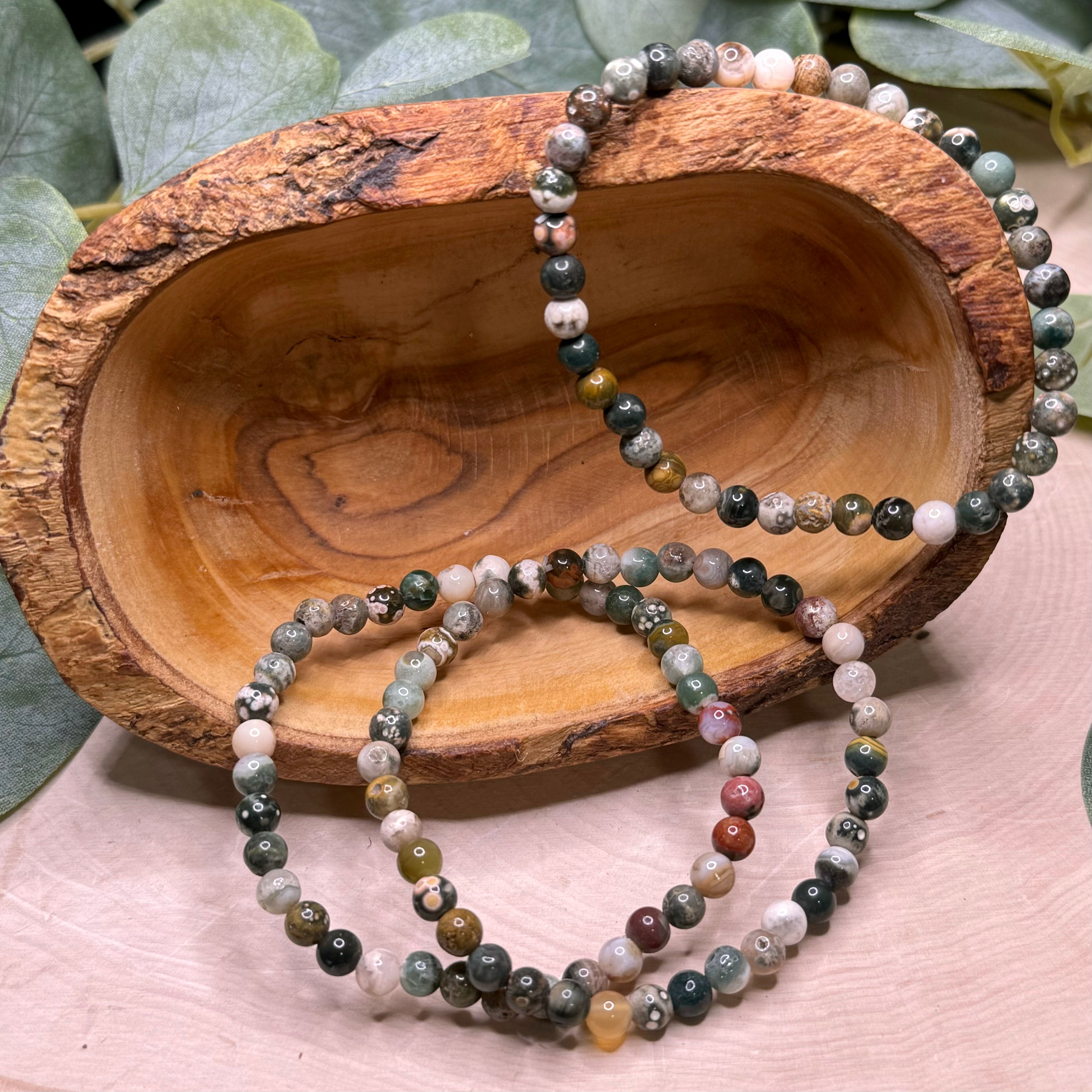 Sea Jasper 5mm Bracelets