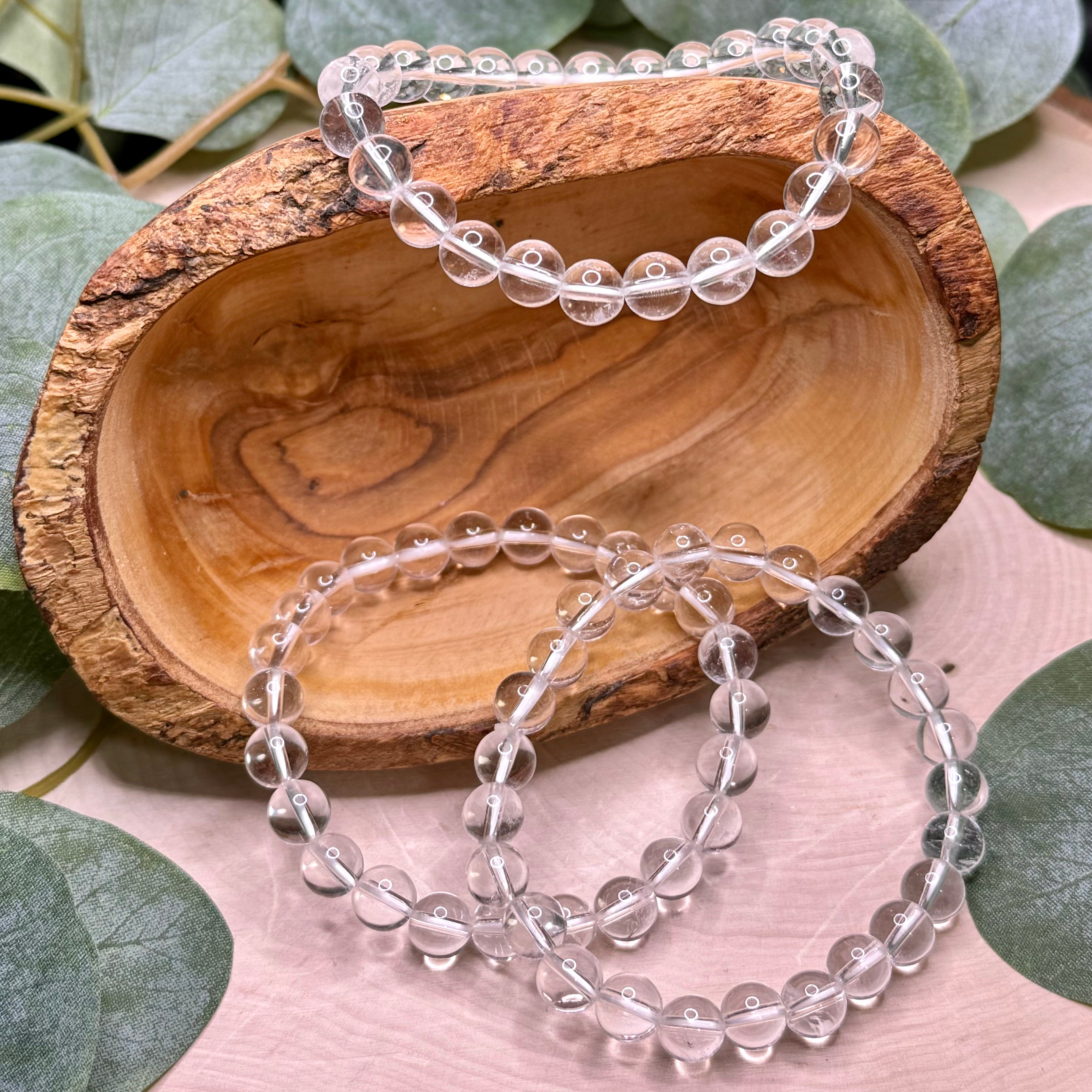 Clear Quartz 8mm Bracelets