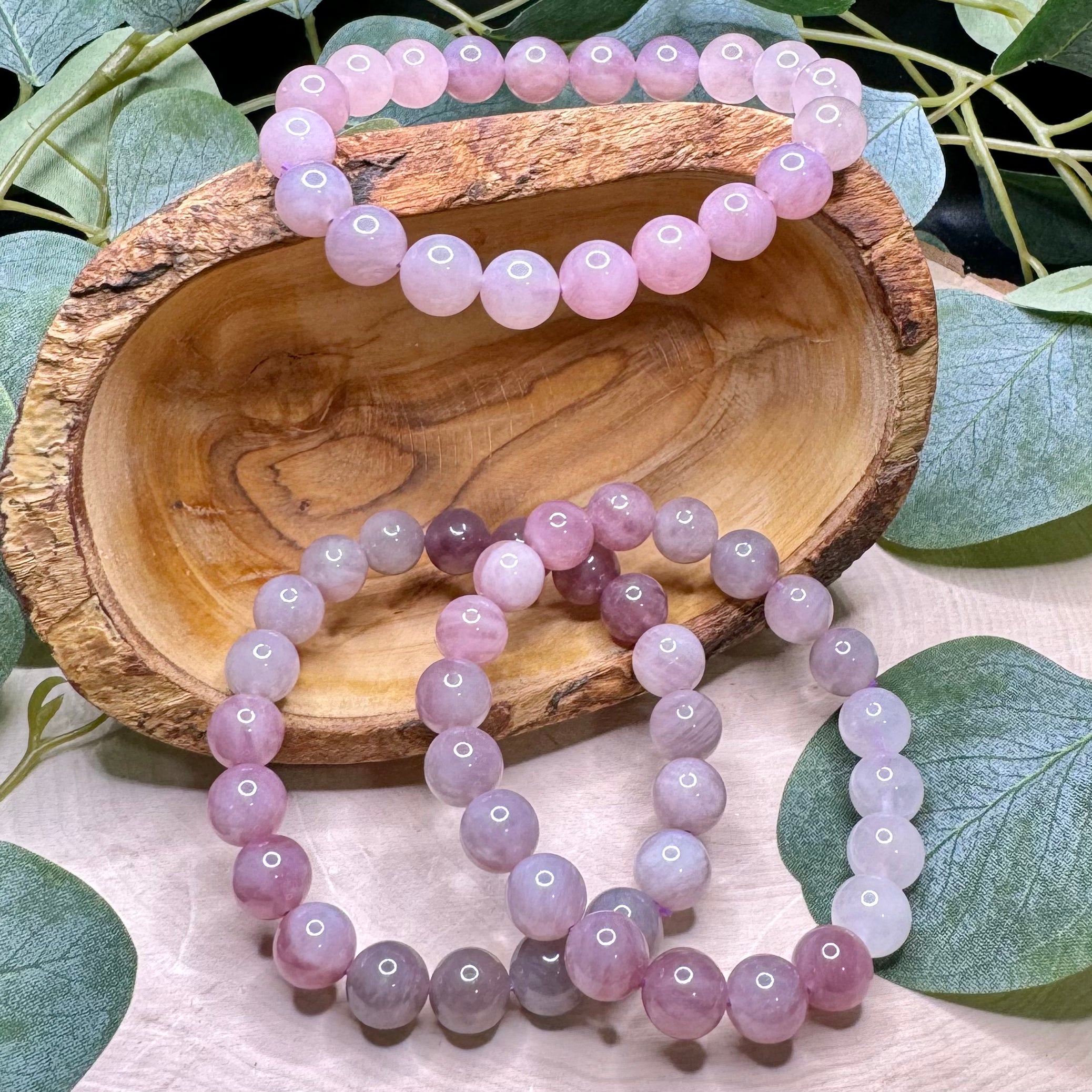 Lavender Rose Quartz 10mm Bracelets