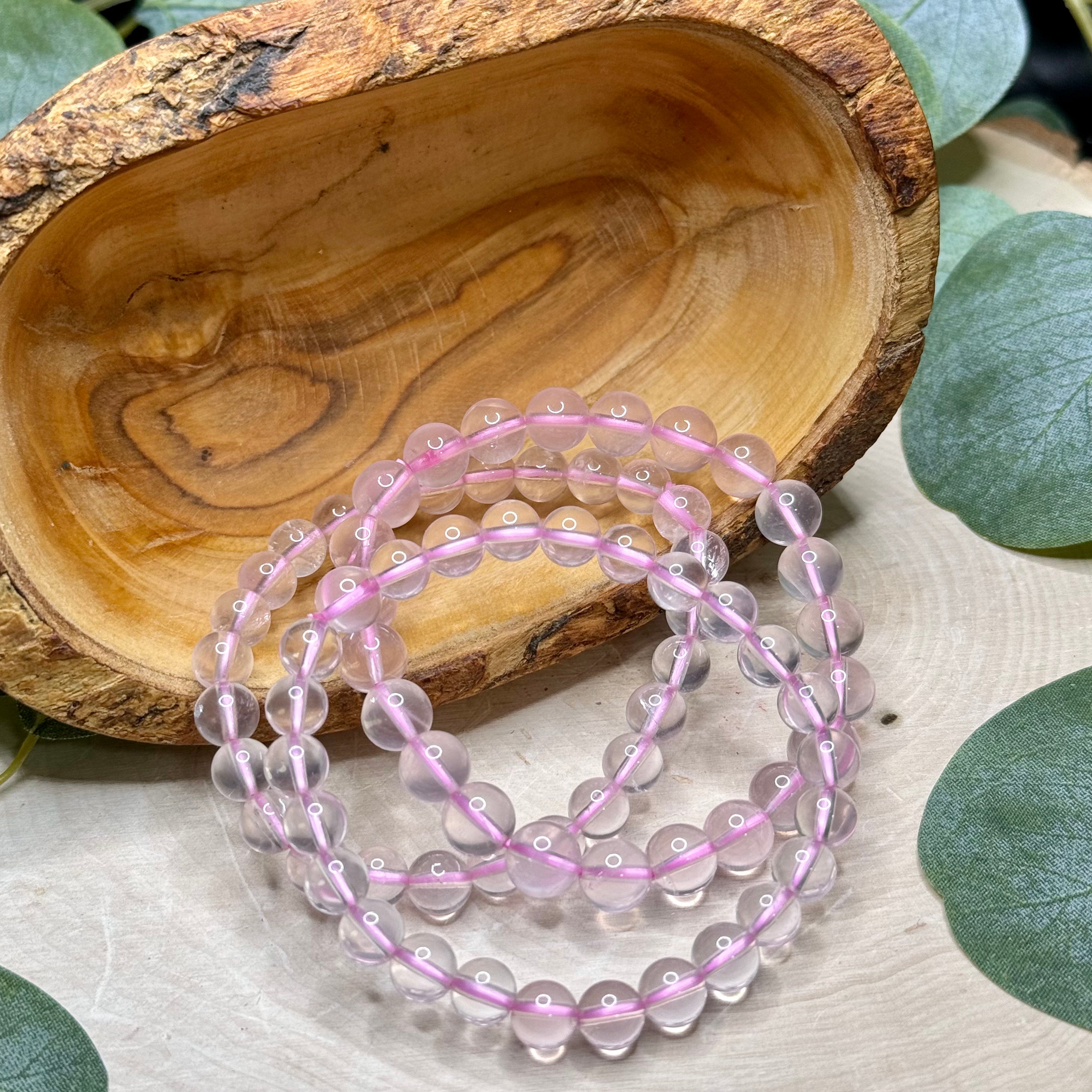 Rose Quartz 8mm Bracelets