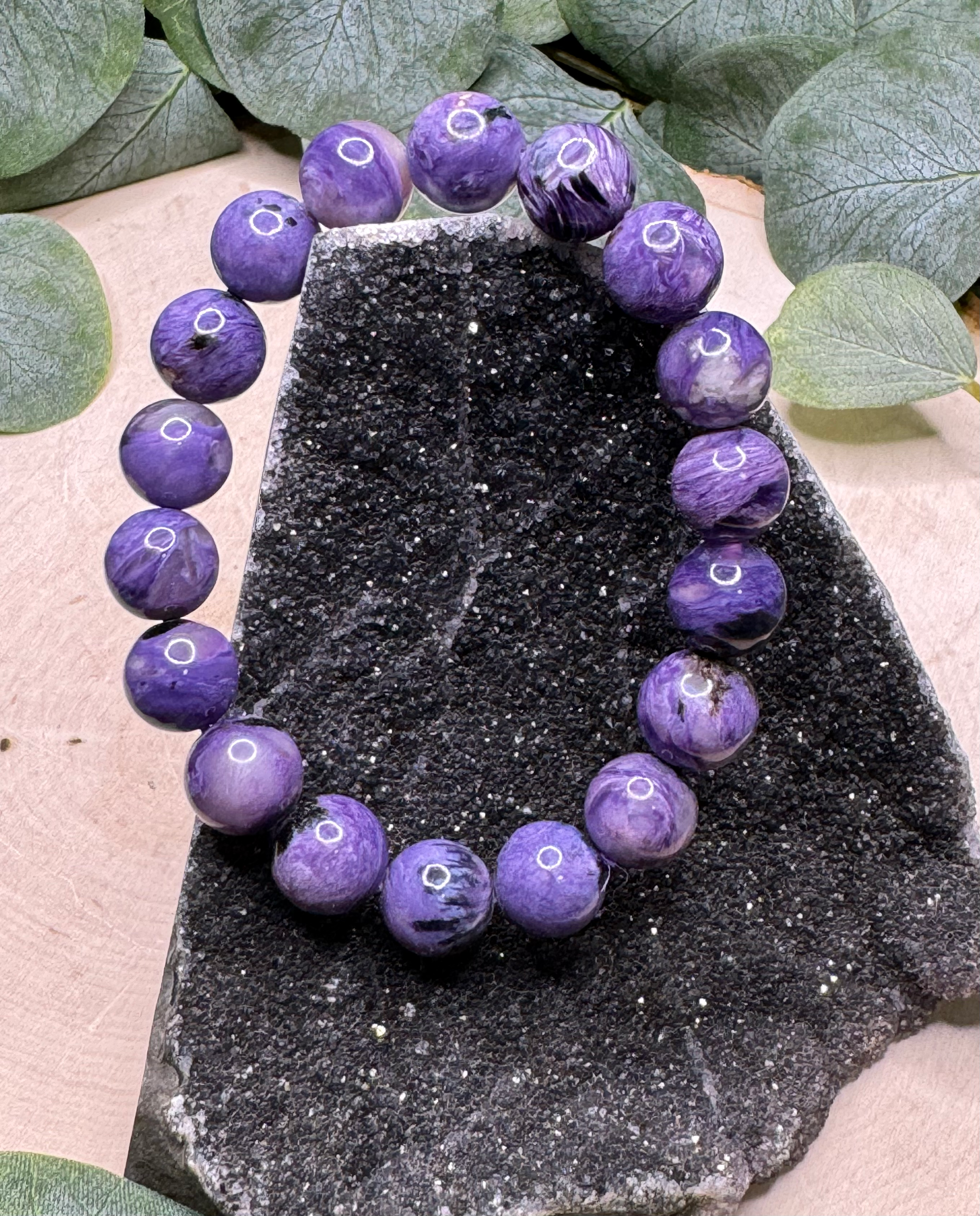 Charoite 11mm Bracelet