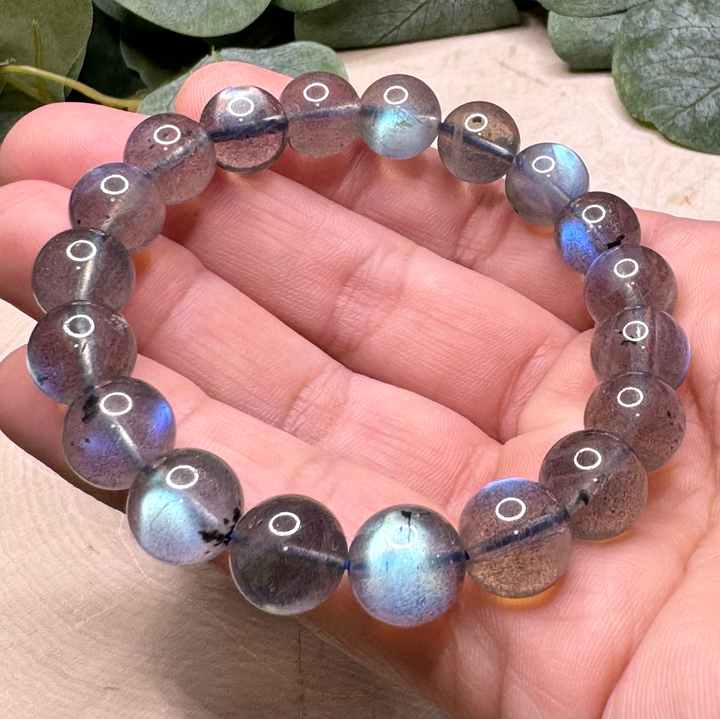 High Quality Labradorite 10mm Bracelet