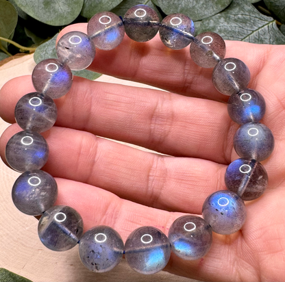 High Quality Labradorite 11mm Bracelet