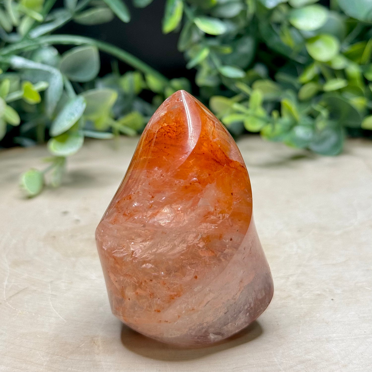 Fire Quartz Flame Carvings