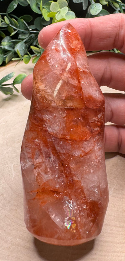 Fire Quartz Flame Carvings