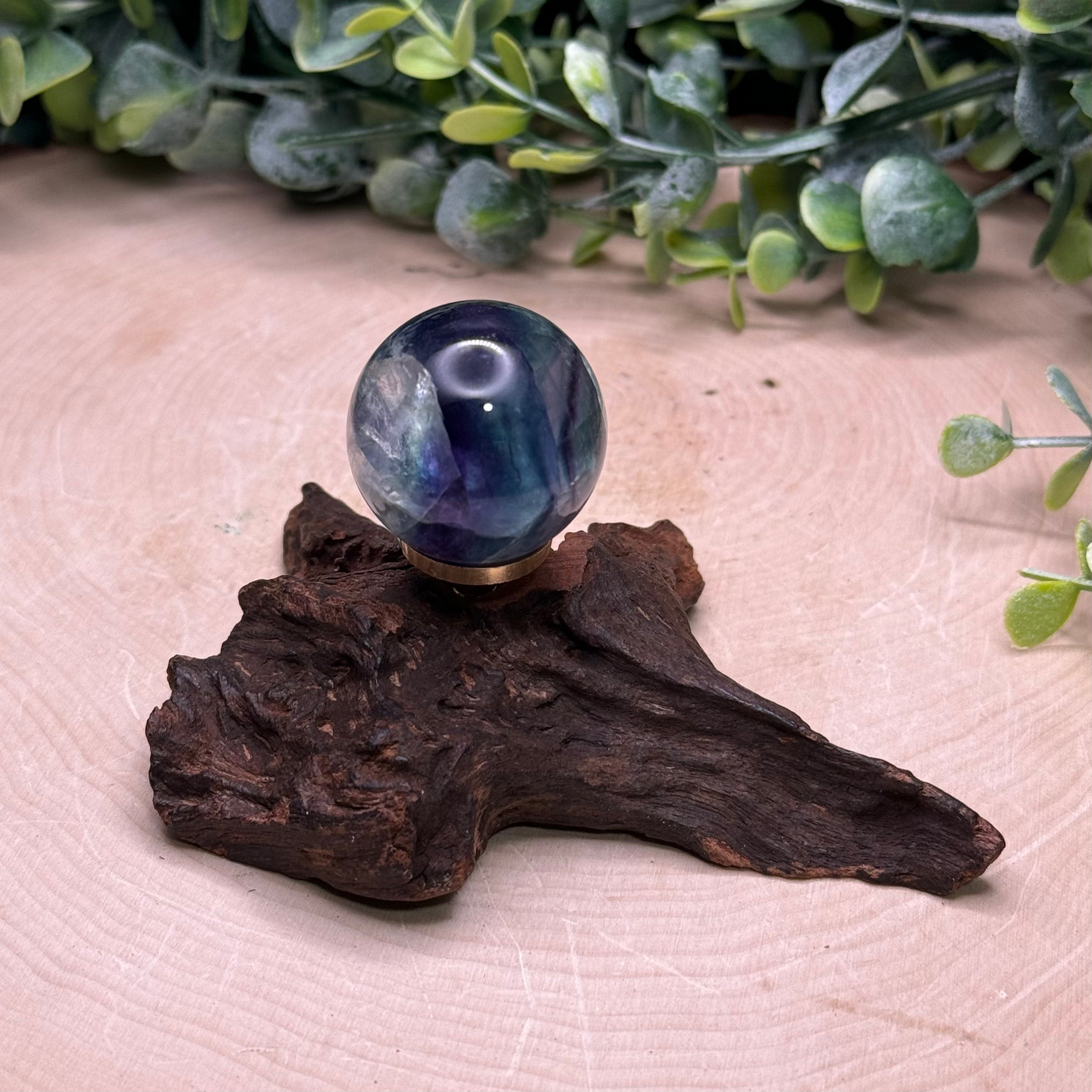 Small Rainbow Fluorite Crystal Spheres | Natural Fluorite Sphere Collection
