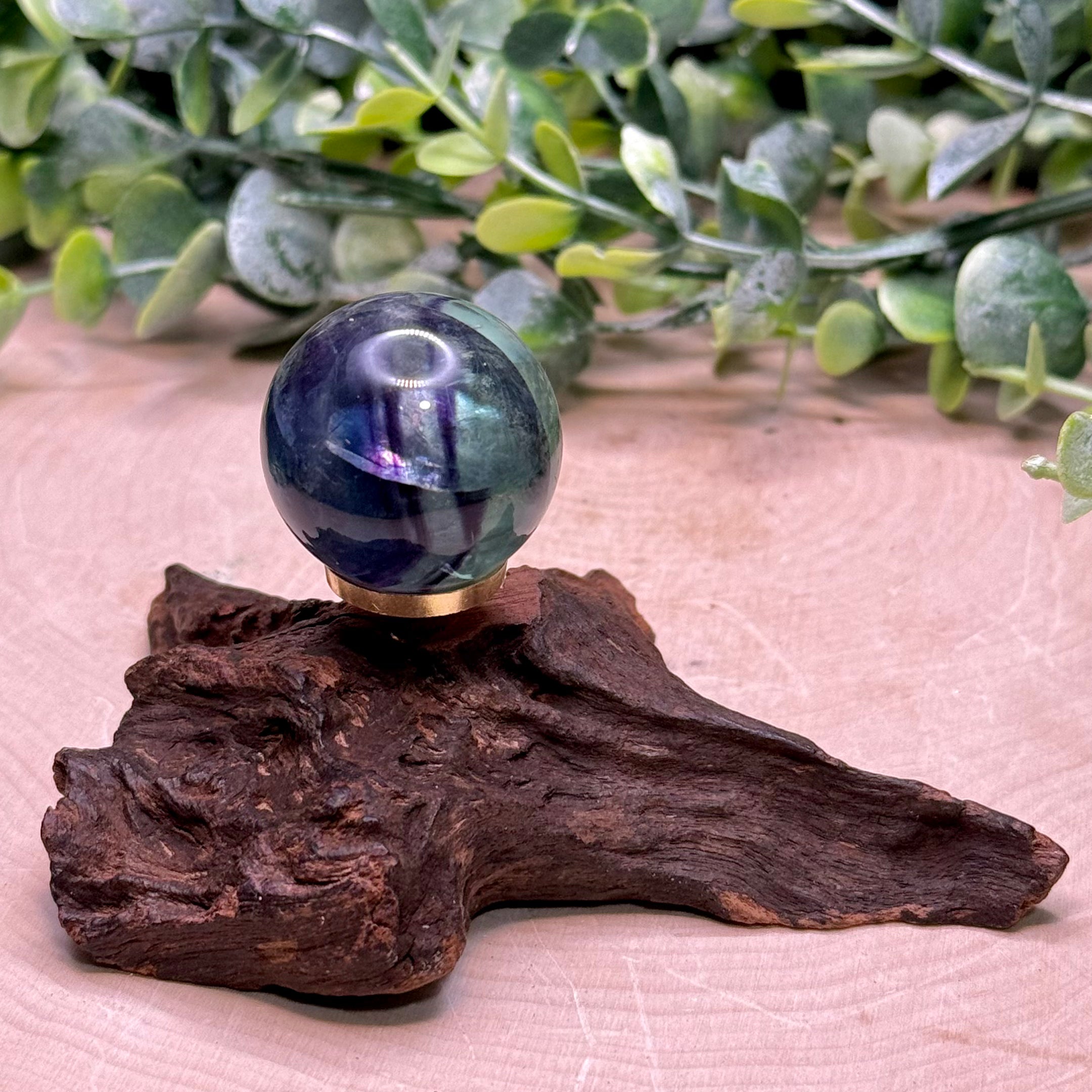 Small Rainbow Fluorite Crystal Spheres | Natural Fluorite Sphere Collection