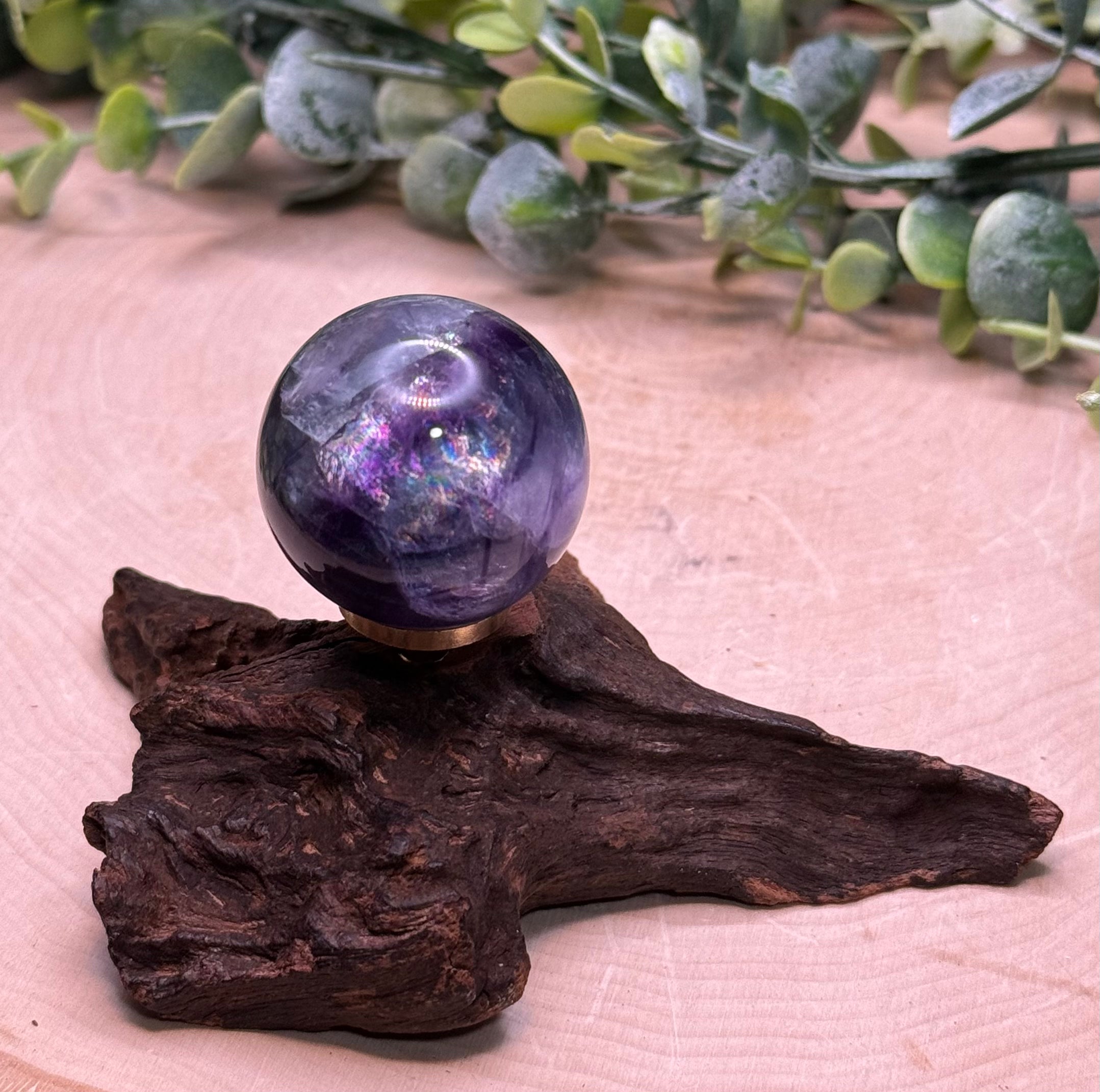 Small Rainbow Fluorite Crystal Spheres | Natural Fluorite Sphere Collection
