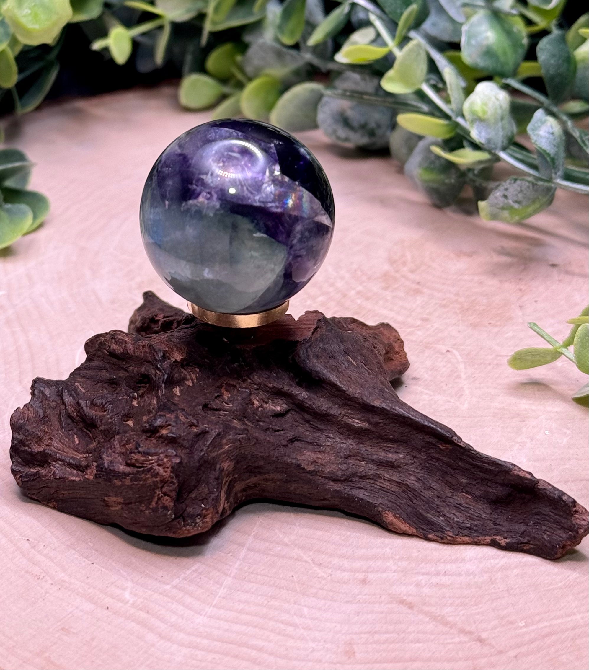 Small Rainbow Fluorite Crystal Spheres | Natural Fluorite Sphere Collection