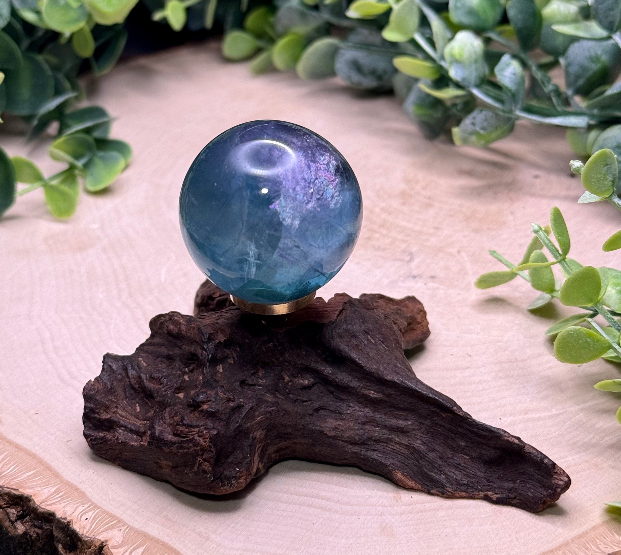 Small Rainbow Fluorite Crystal Spheres | Natural Fluorite Sphere Collection