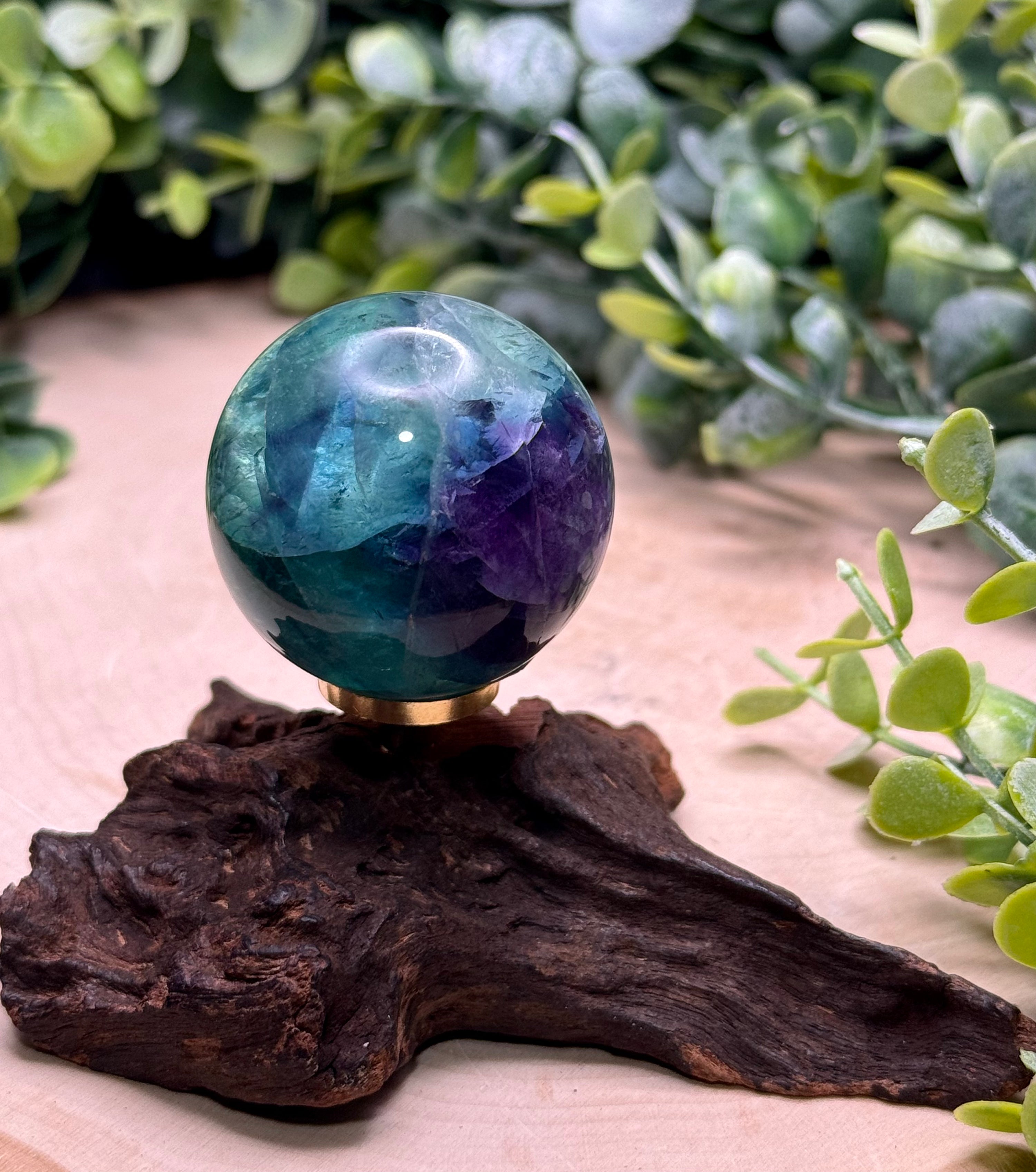 Small Rainbow Fluorite Crystal Spheres | Natural Fluorite Sphere Collection