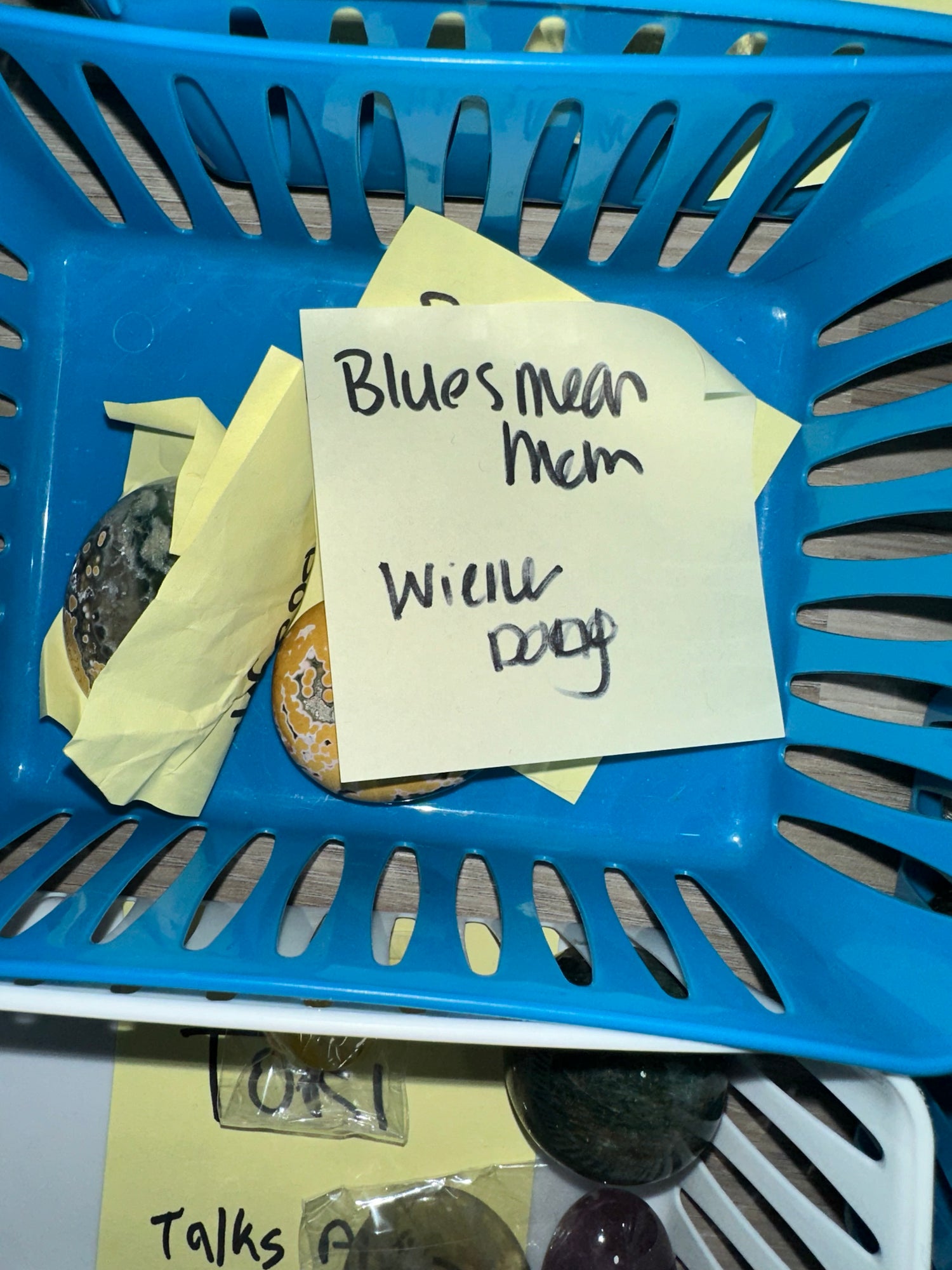 blues mean mom