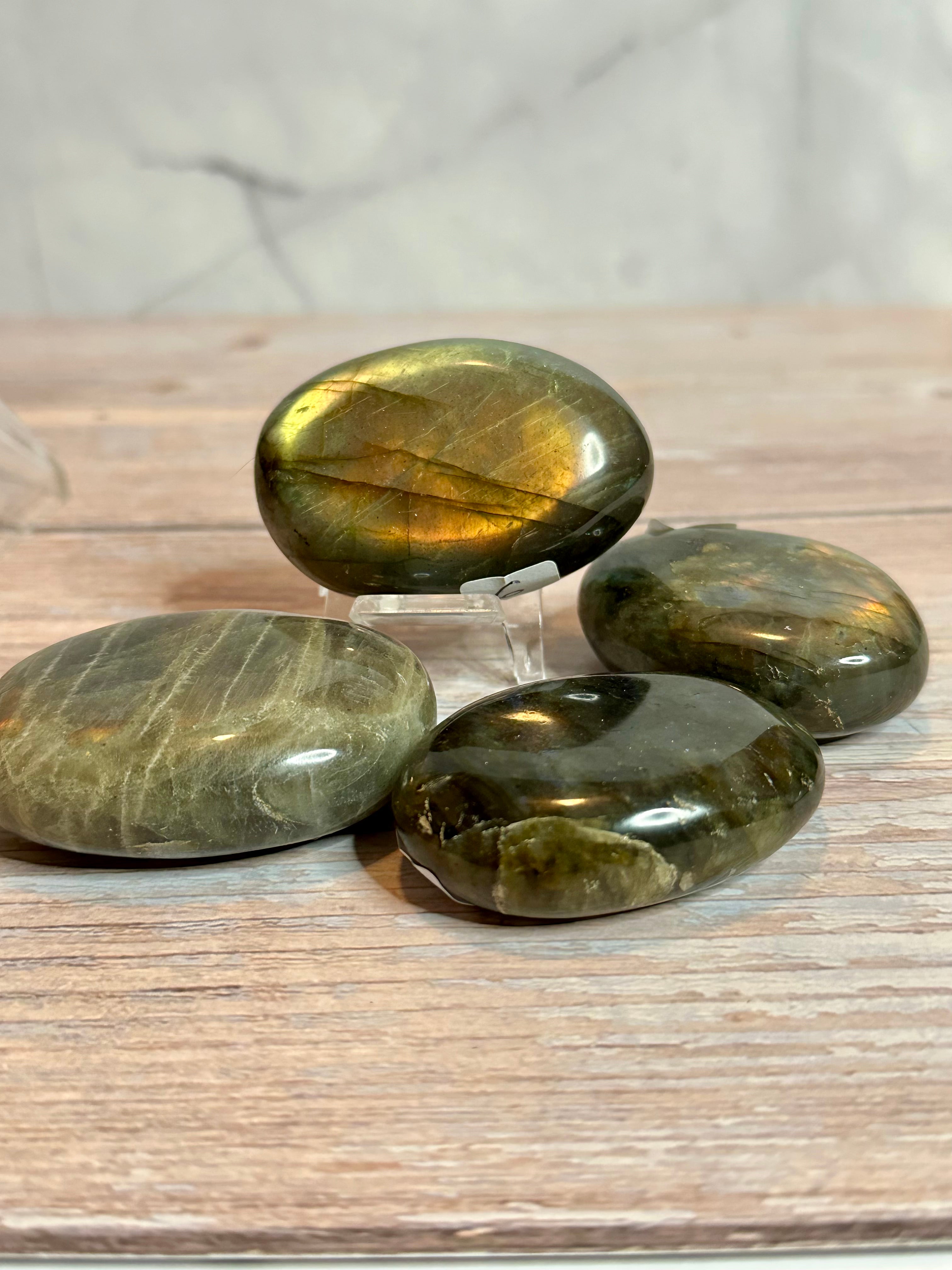 Labradorite Palmstones