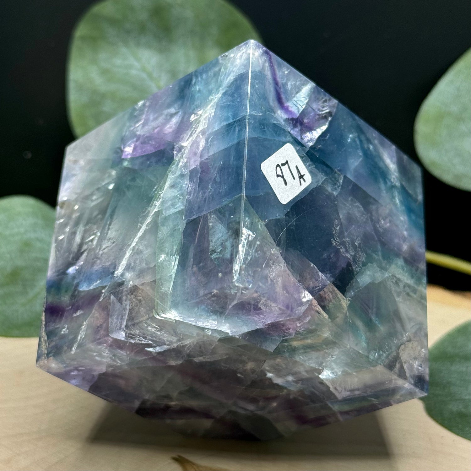 Rainbow Fluorite Cubes