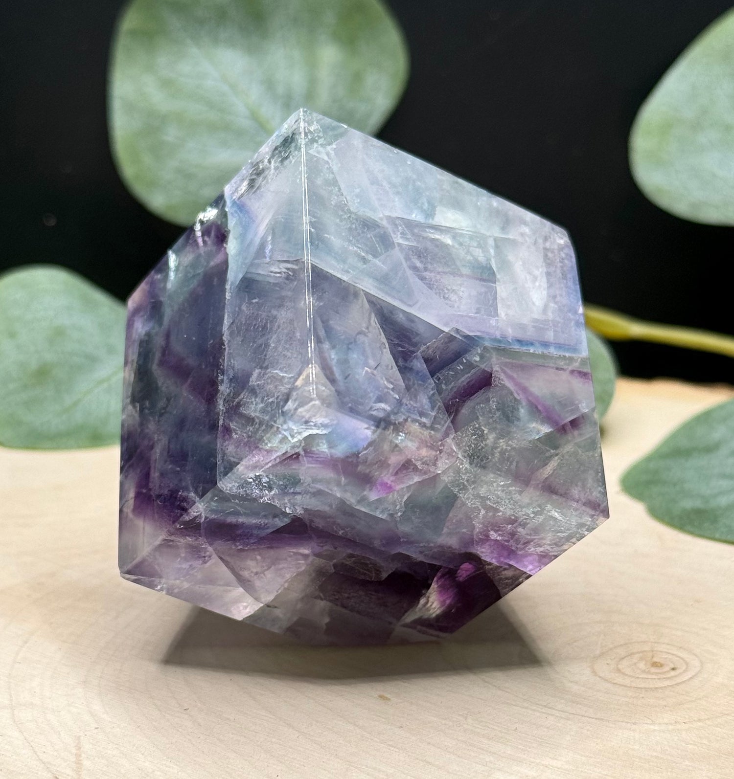 Rainbow Fluorite Cubes