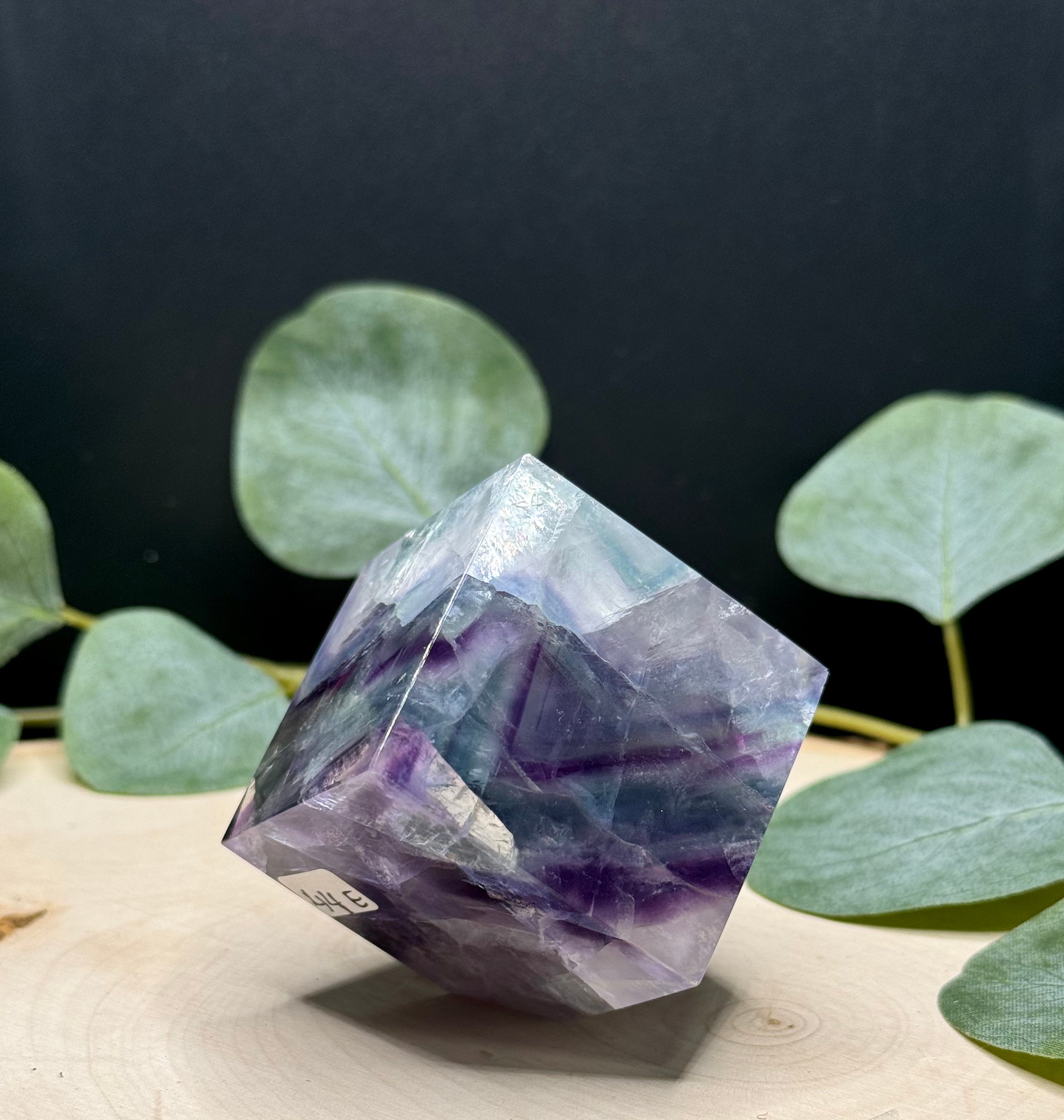 Rainbow Fluorite Cubes