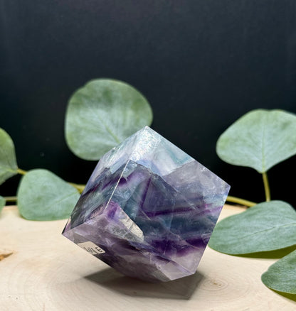 Rainbow Fluorite Cubes