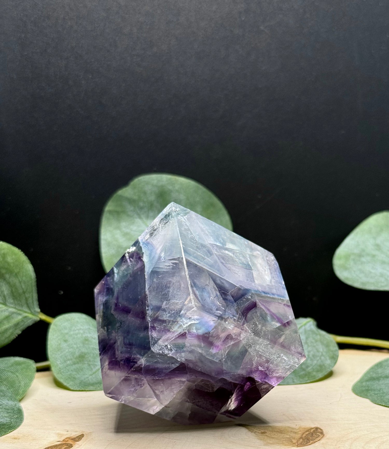 Rainbow Fluorite Cubes