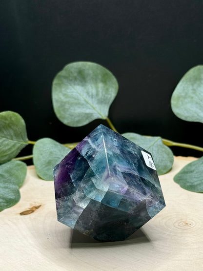 Rainbow Fluorite Cubes