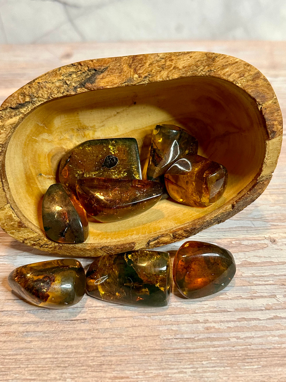 Chiapas Amber Tumbles