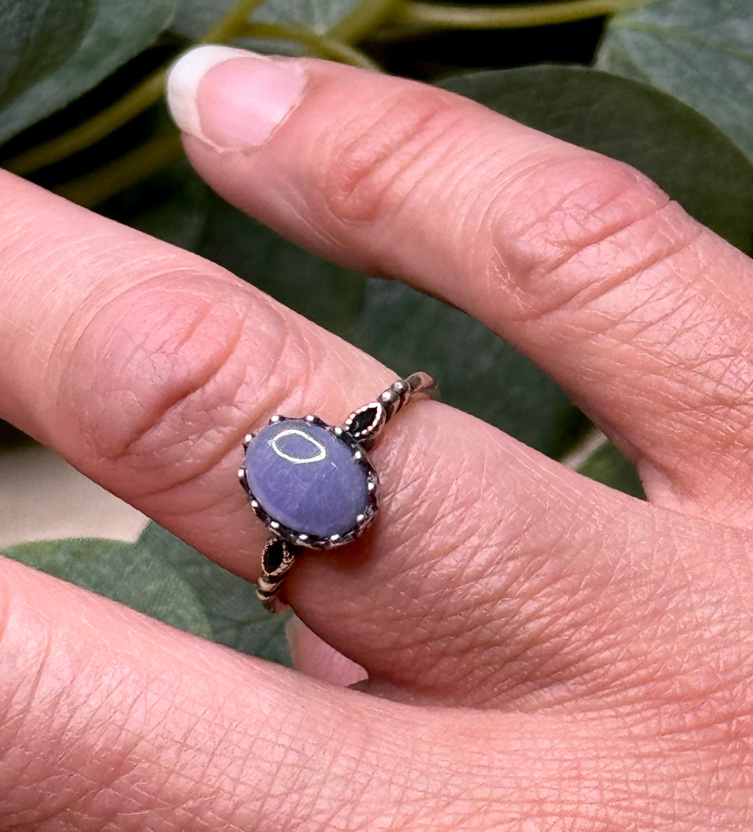 Tanzanite Sterling Silver Ring