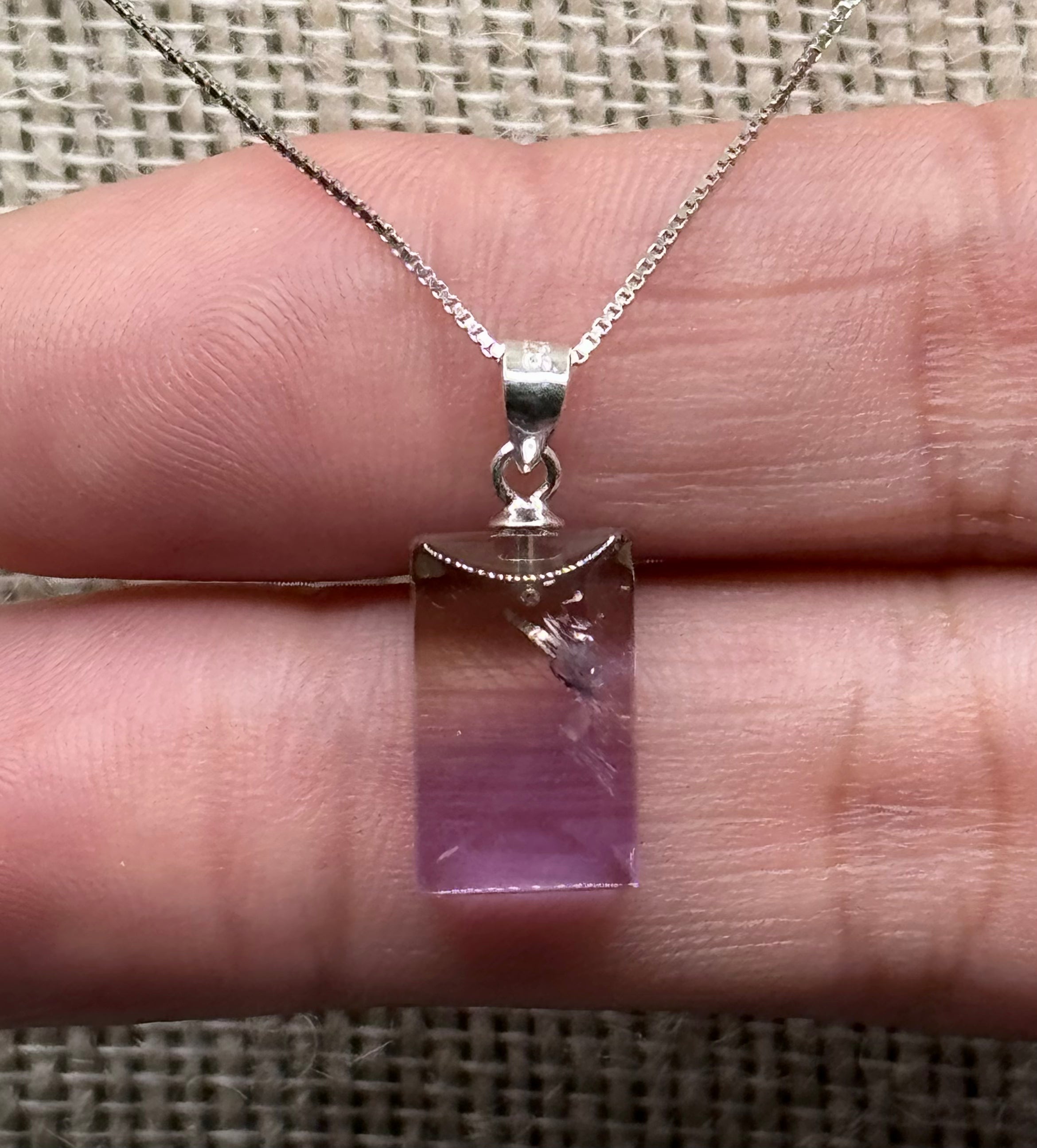 Ametrine Sterling Silver Pendant